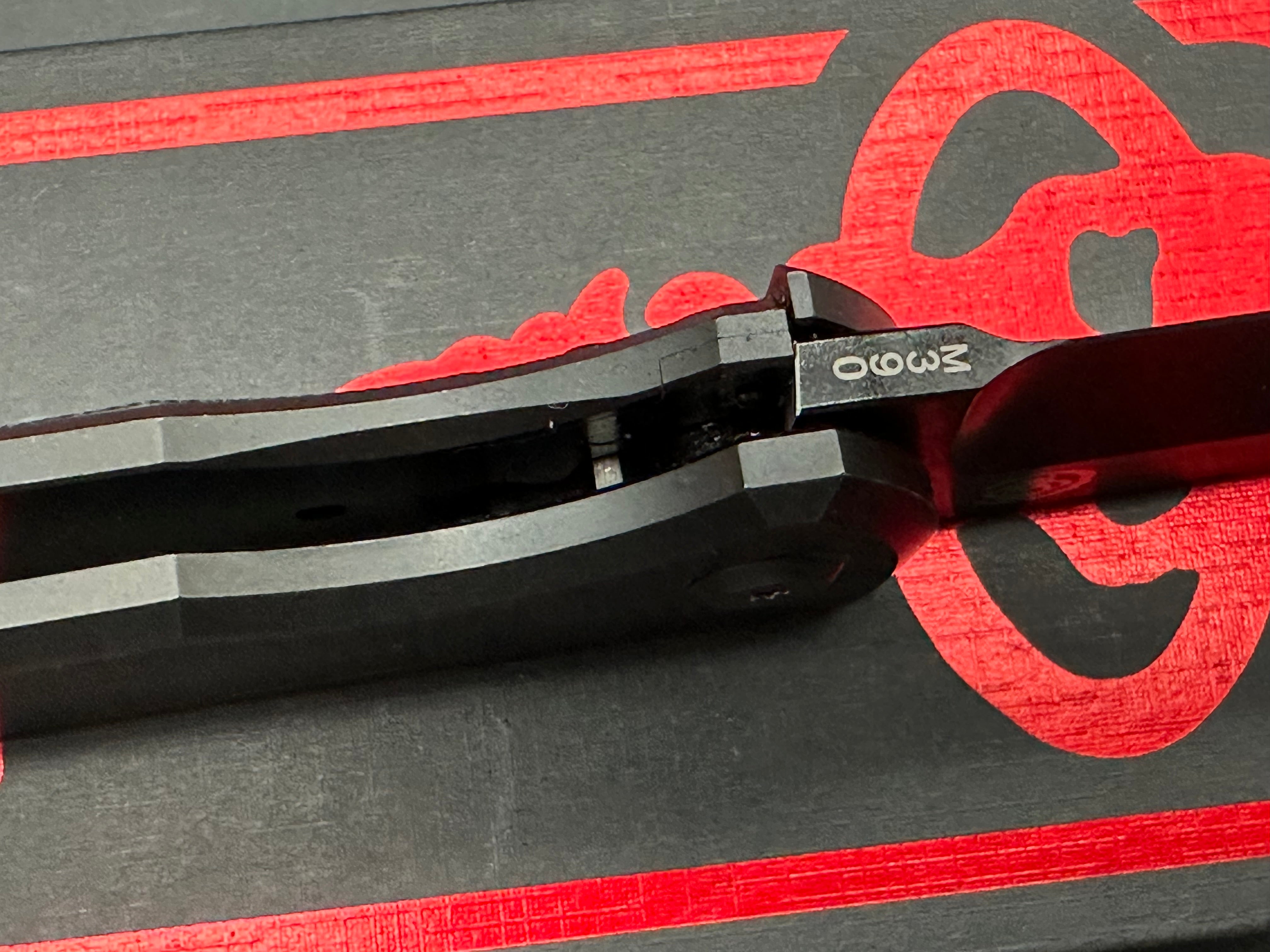 CHAVES 229 KICKSTOP TANTO BLK MICARTA INLAY