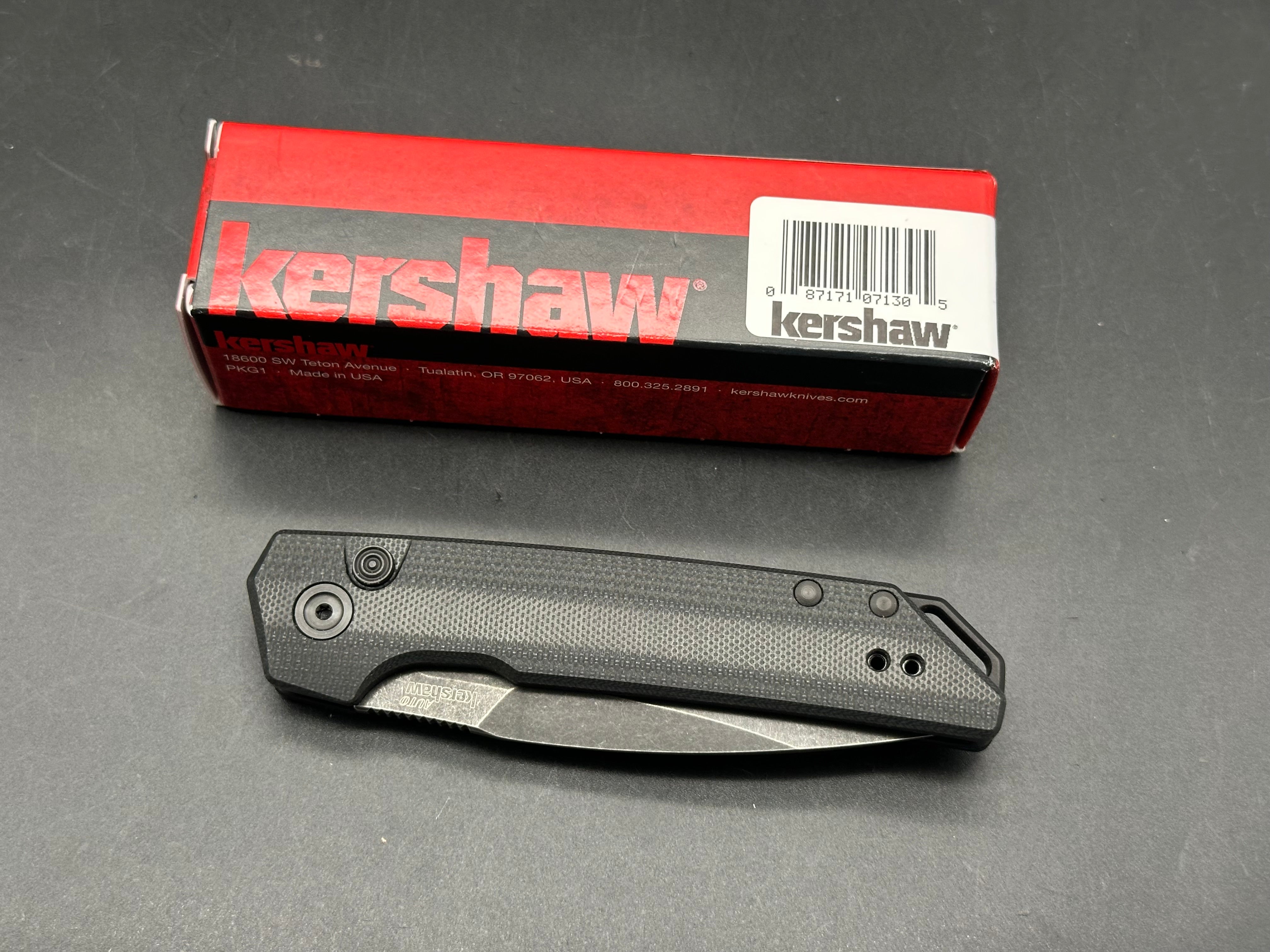 Kershaw LAUNCH IRIDIUM - G10 magnacut blade