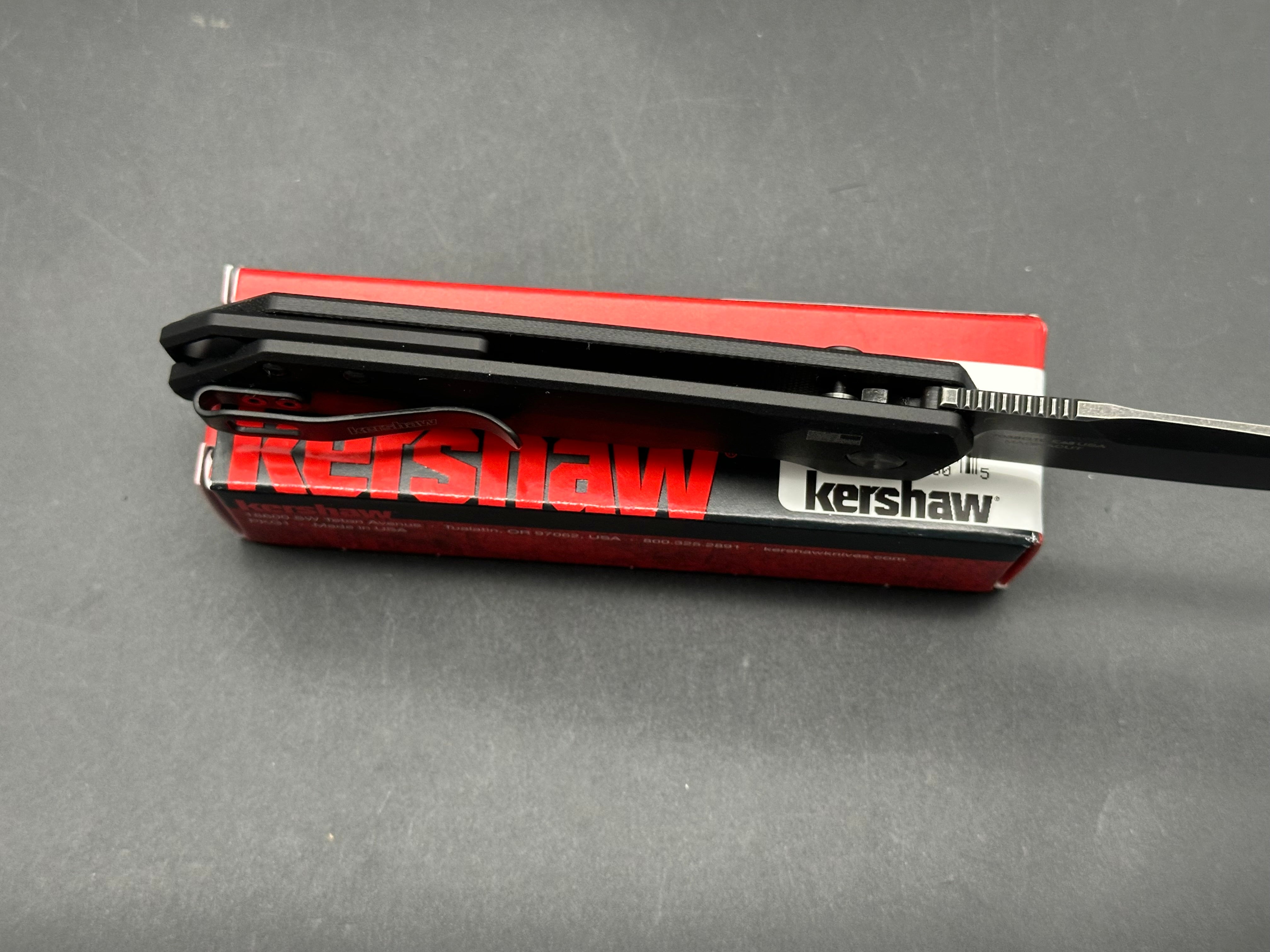Kershaw LAUNCH IRIDIUM - G10 magnacut blade