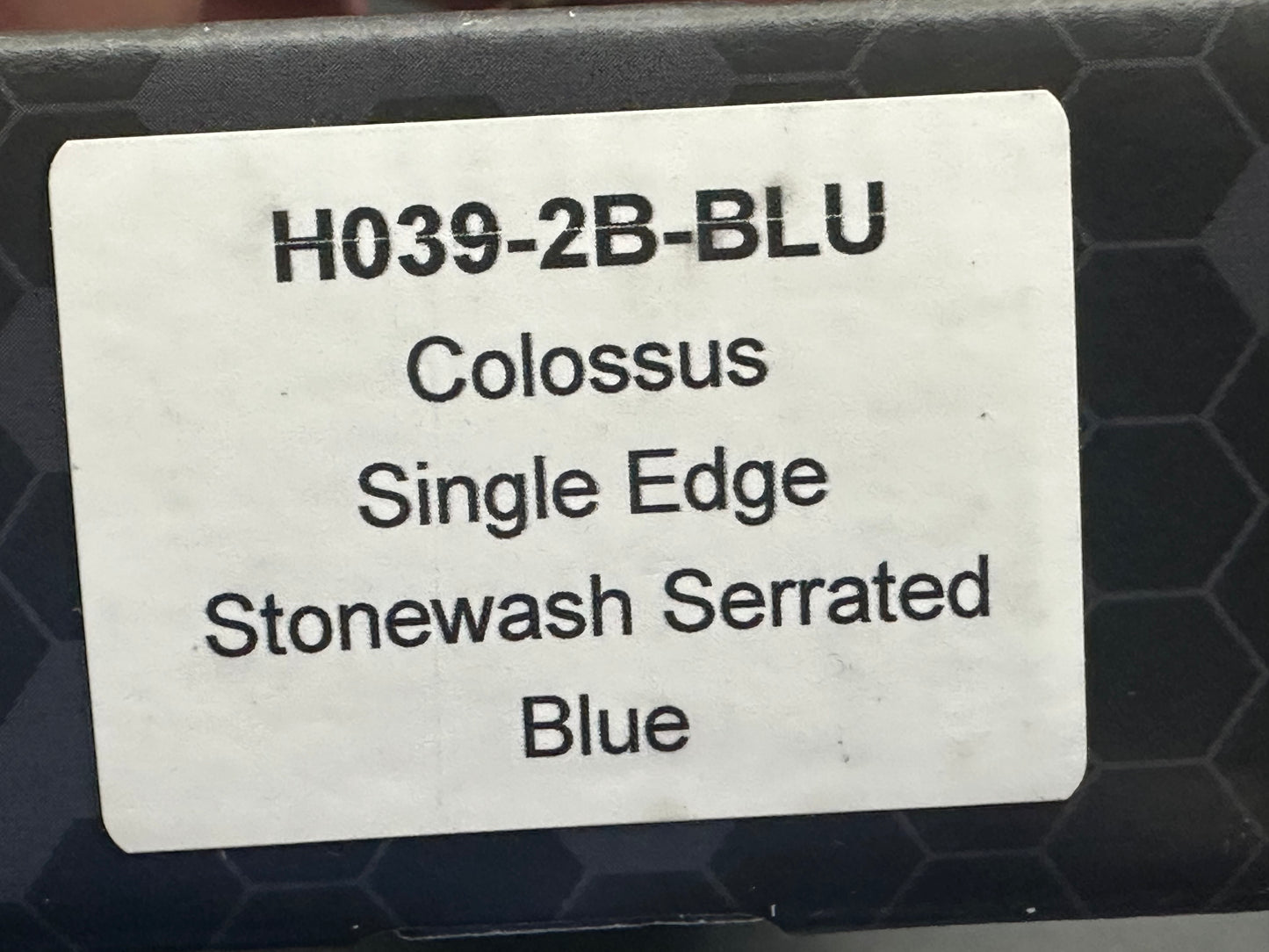 Heretic Colossus HO39-2B-BLU Magnacut