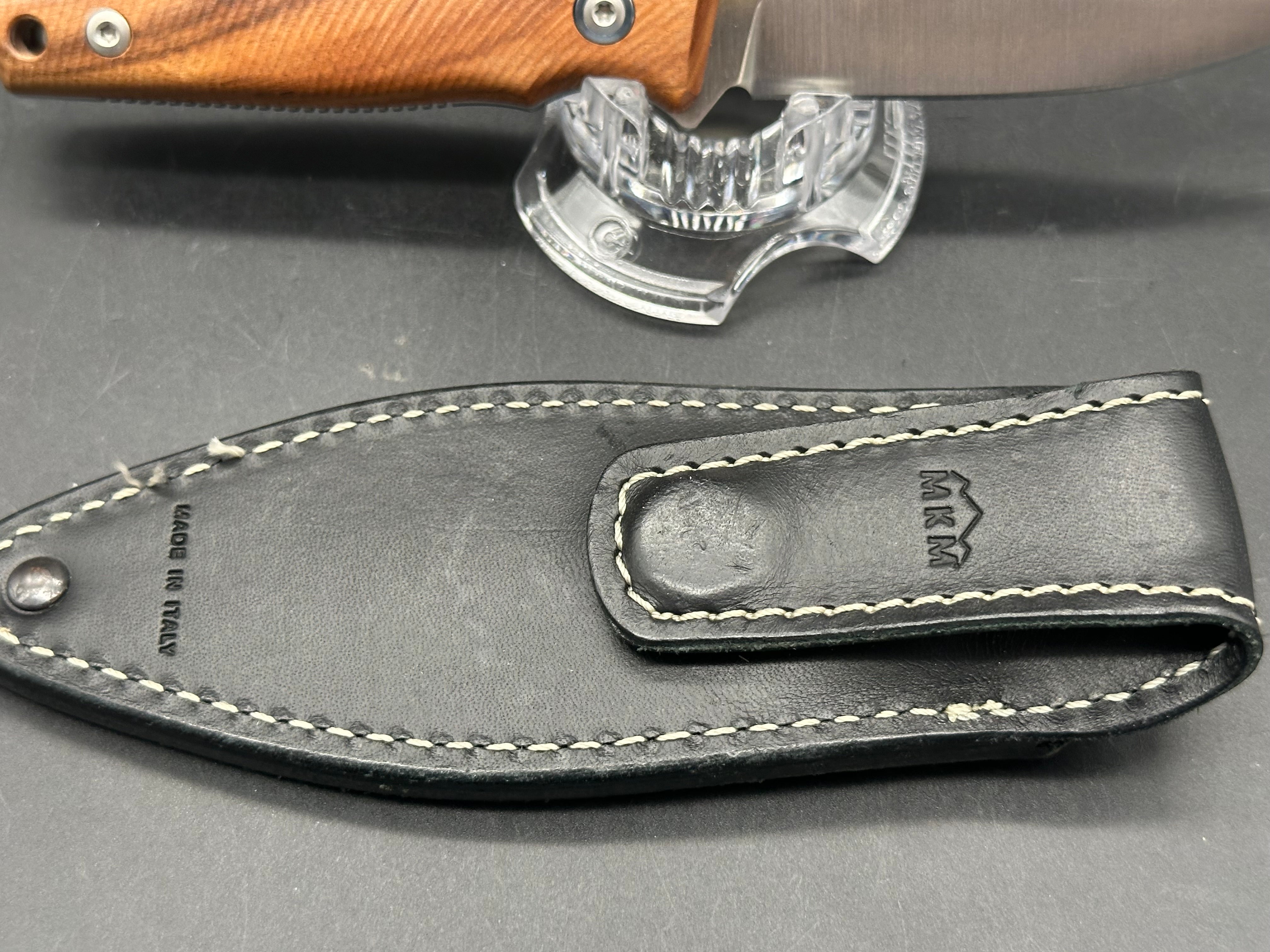 MKM Terzuola TPF Defense MagnaCut Fixed Blade Knife Santos Wood (3.8" SW)
