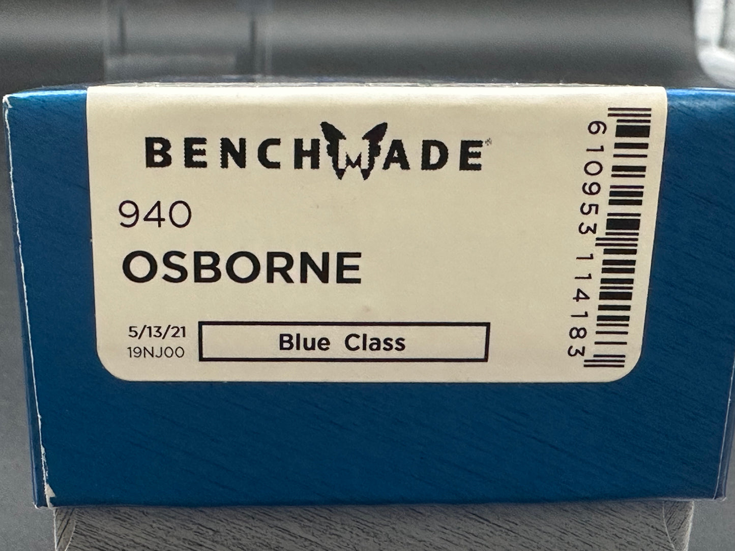 Benchmade Osborne 940 green aluminum