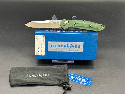 Benchmade Osborne 940 green aluminum