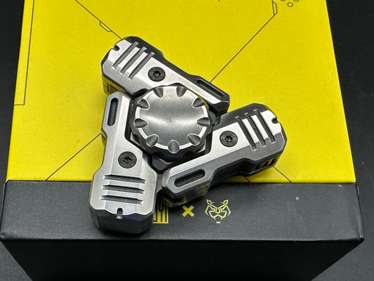 Tigird EDC Sonic fidget spinner stainless steel version