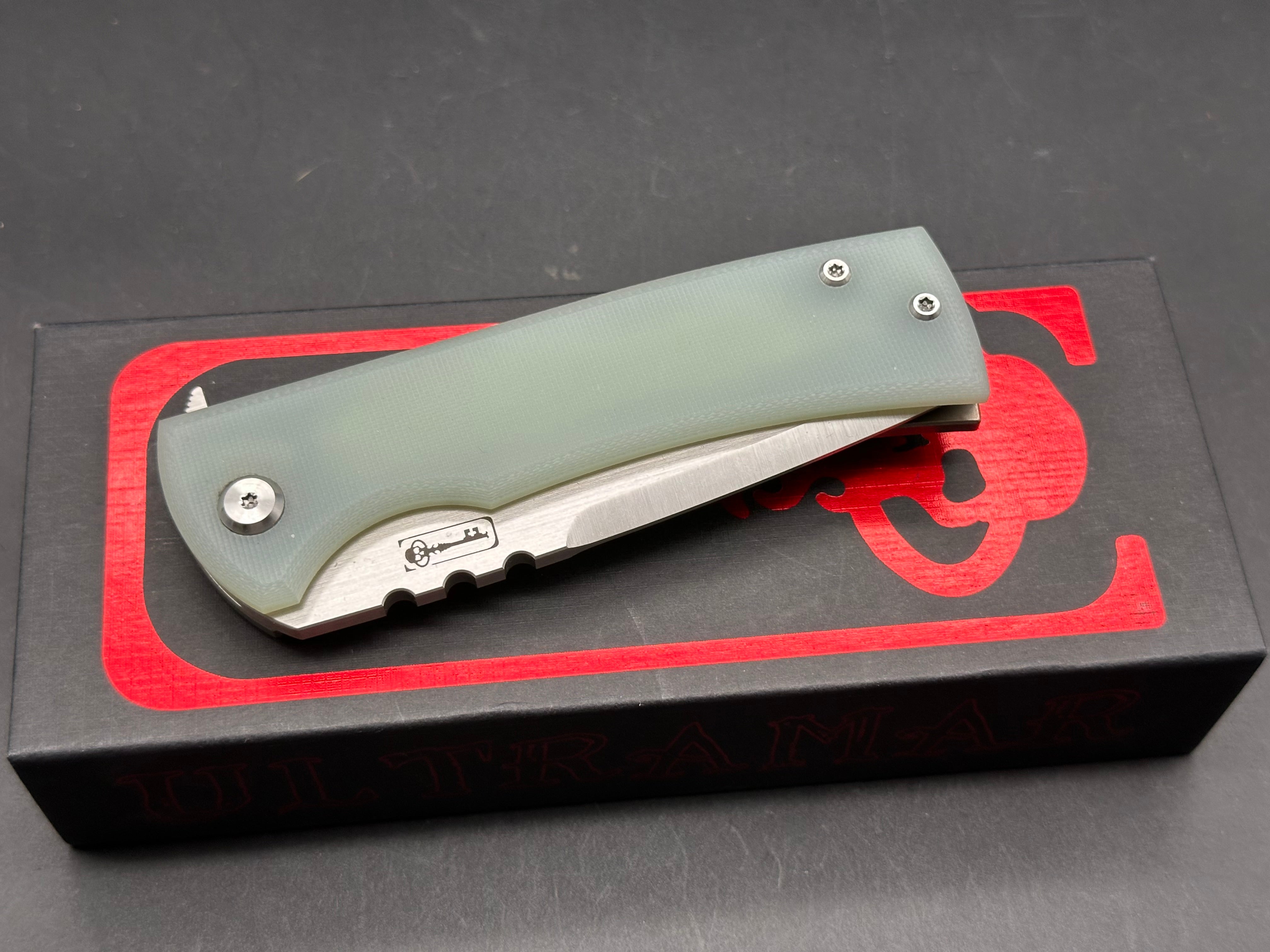 CHAVES 229 REDENCiON TANTO KICKSTOP (NATURAL G-10) G-1O/Ti