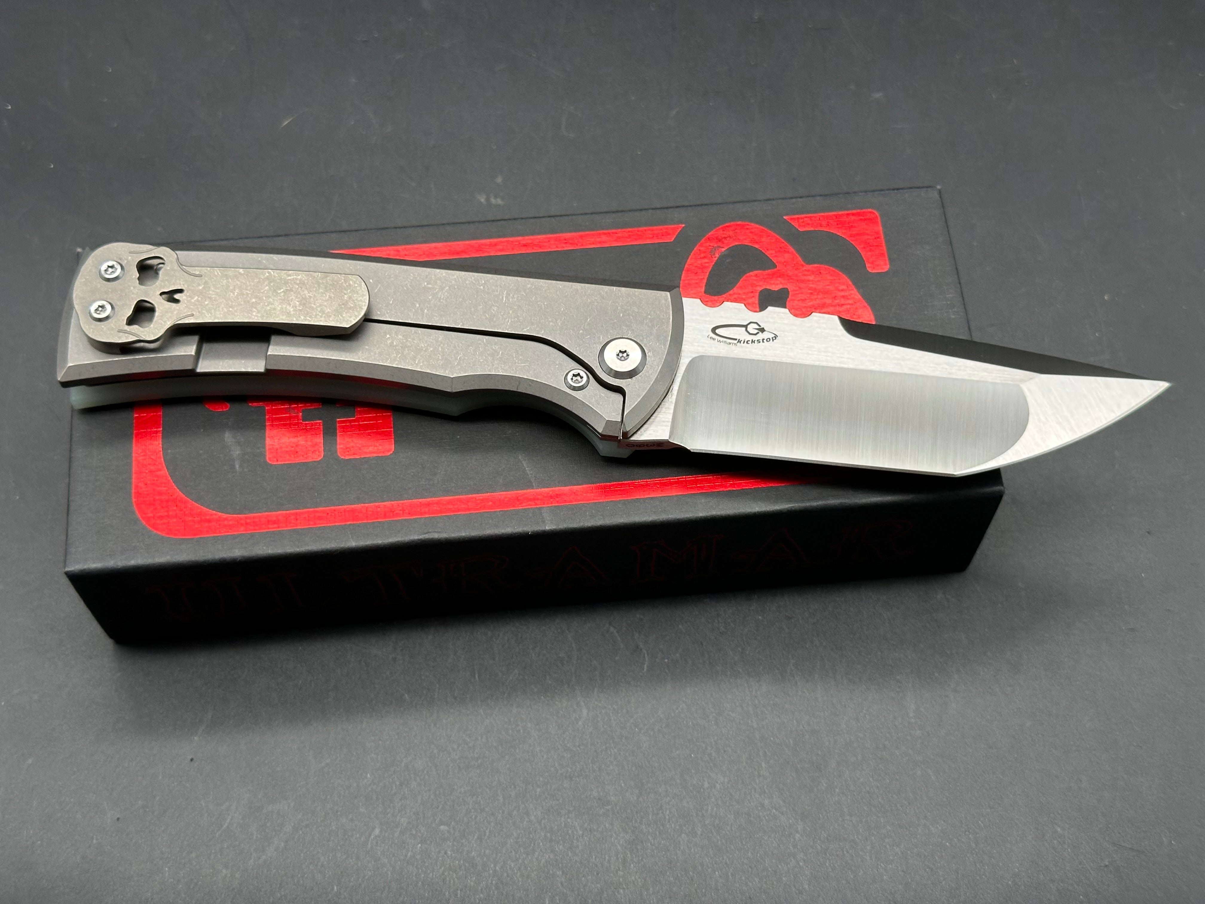 CHAVES 229 REDENCiON TANTO KICKSTOP (NATURAL G-10) G-1O/Ti