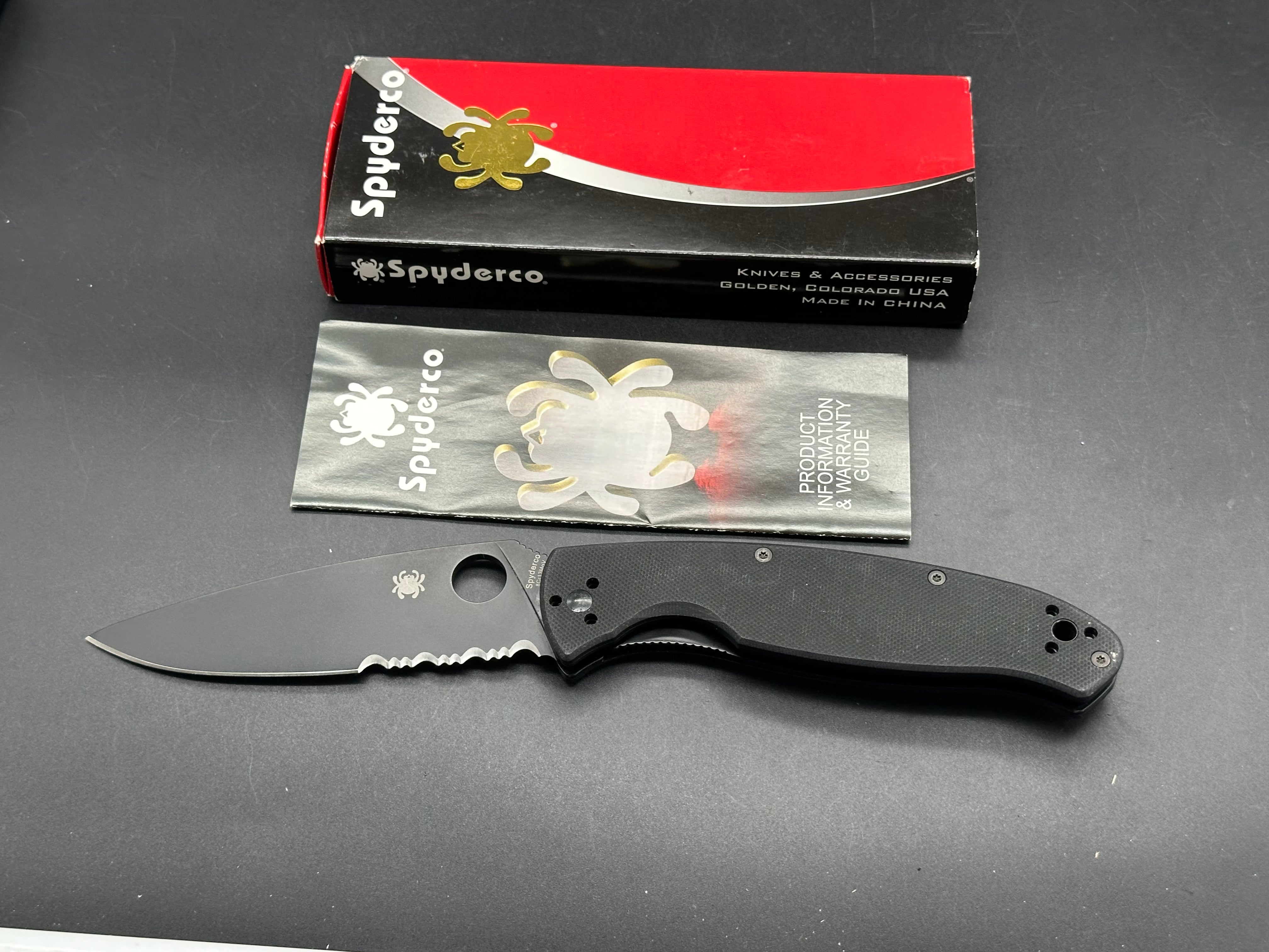 Spyderco Resilience Lightweight Liner Lock Knife