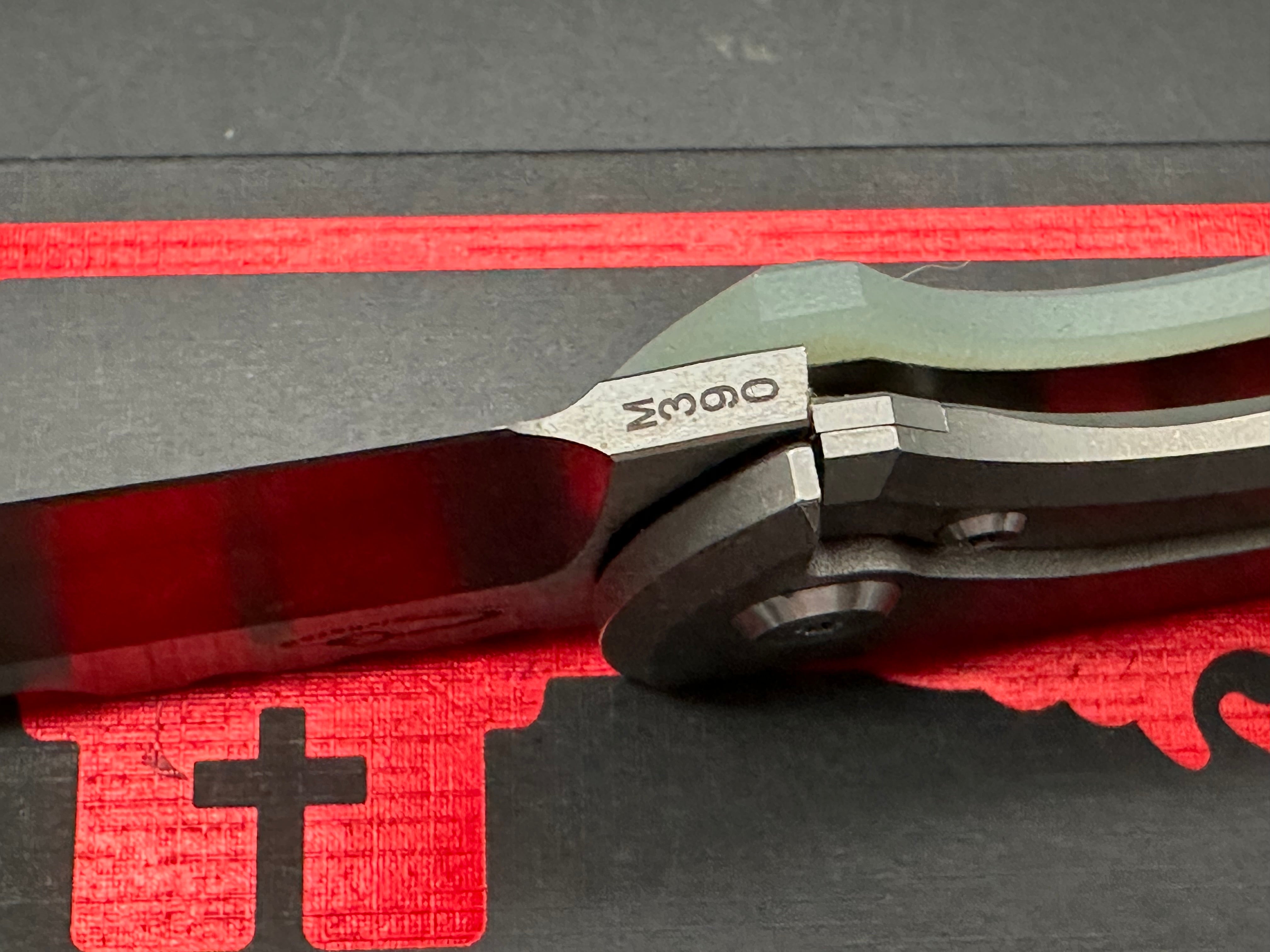 CHAVES 229 REDENCiON TANTO KICKSTOP (NATURAL G-10) G-1O/Ti