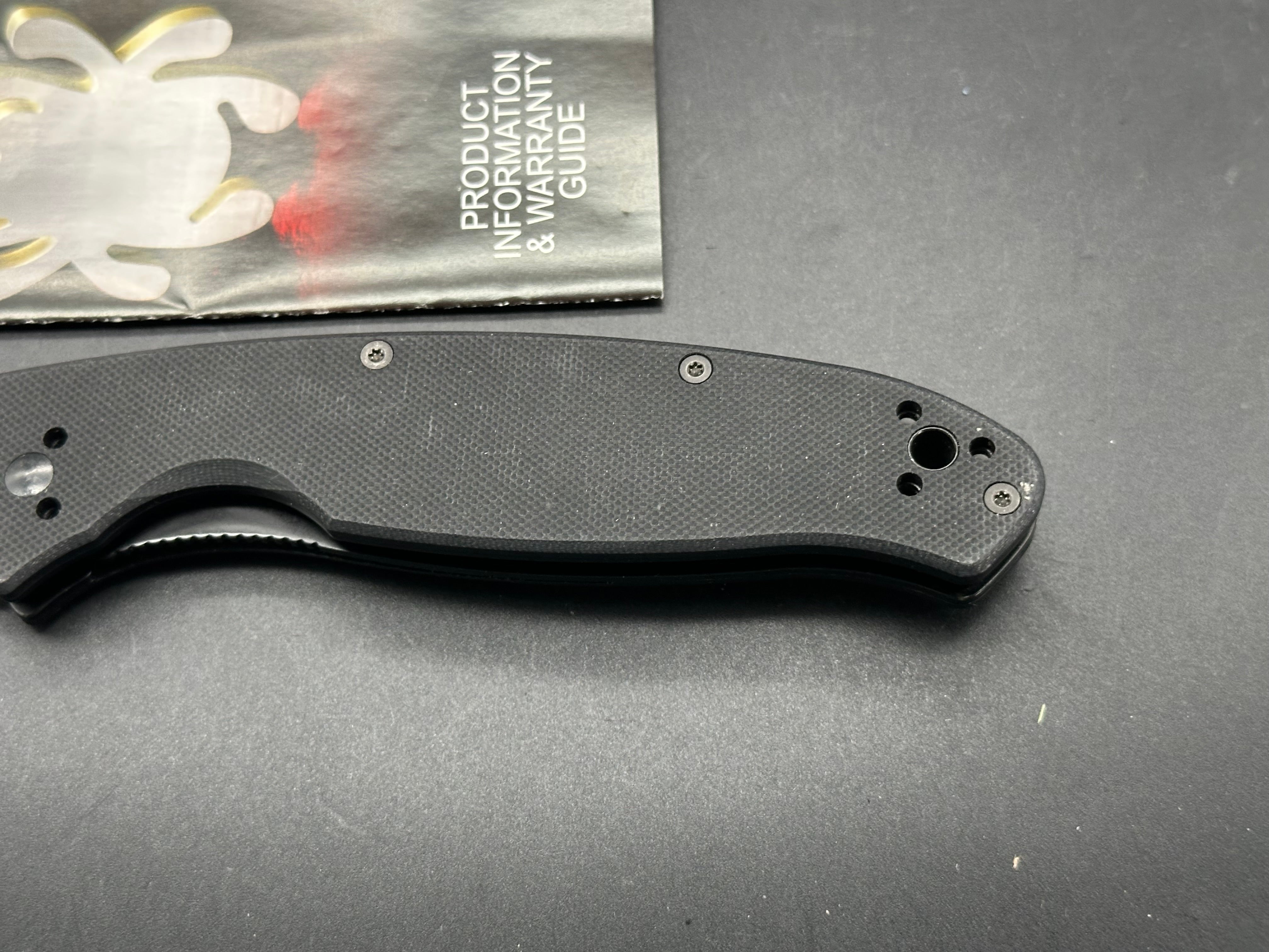 Spyderco Resilience Lightweight Liner Lock Knife