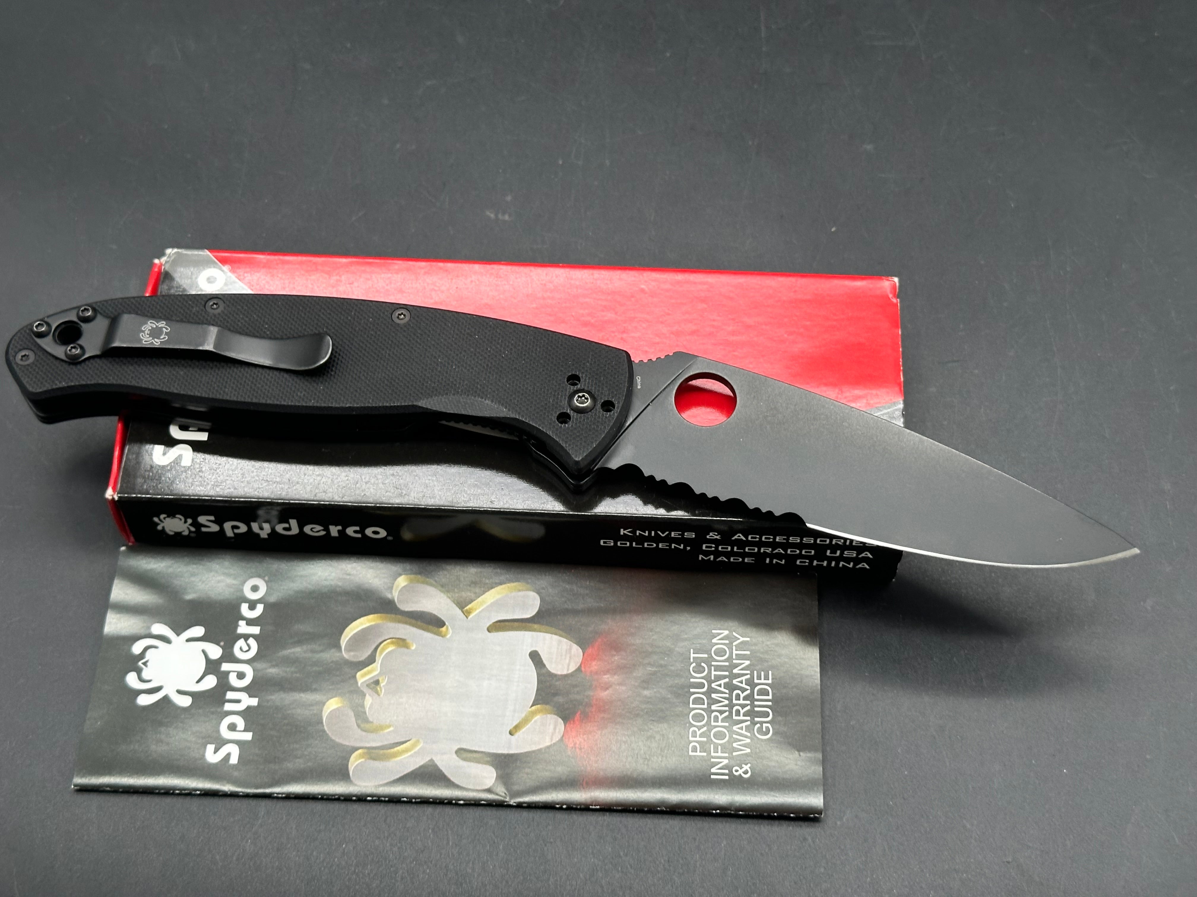 Spyderco Resilience Lightweight Liner Lock Knife