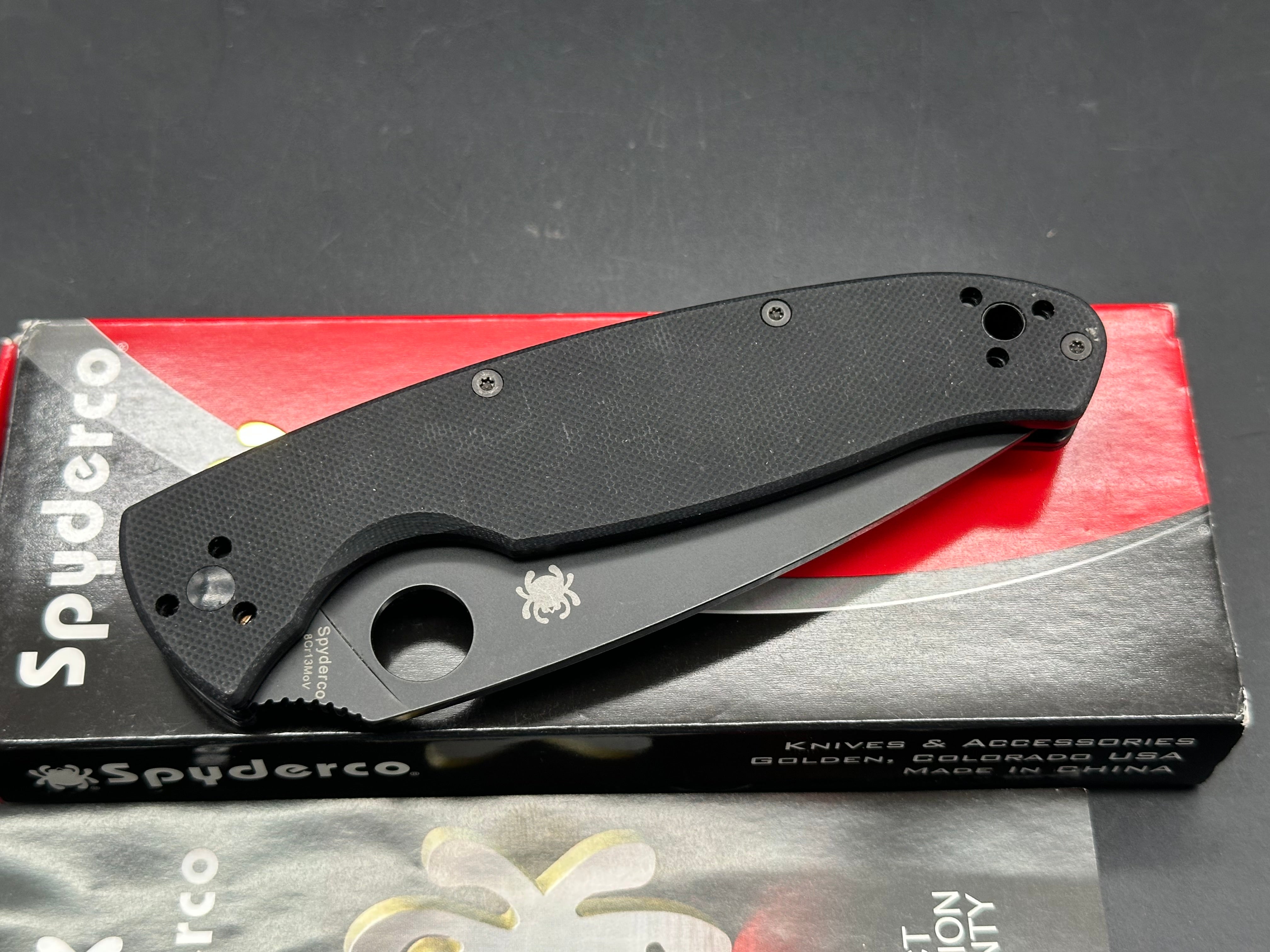 Spyderco Resilience Lightweight Liner Lock Knife