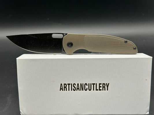 ARTISAN CUTLERY SATYR FOLDING KNIFE TITANIUM HANDLE S90V