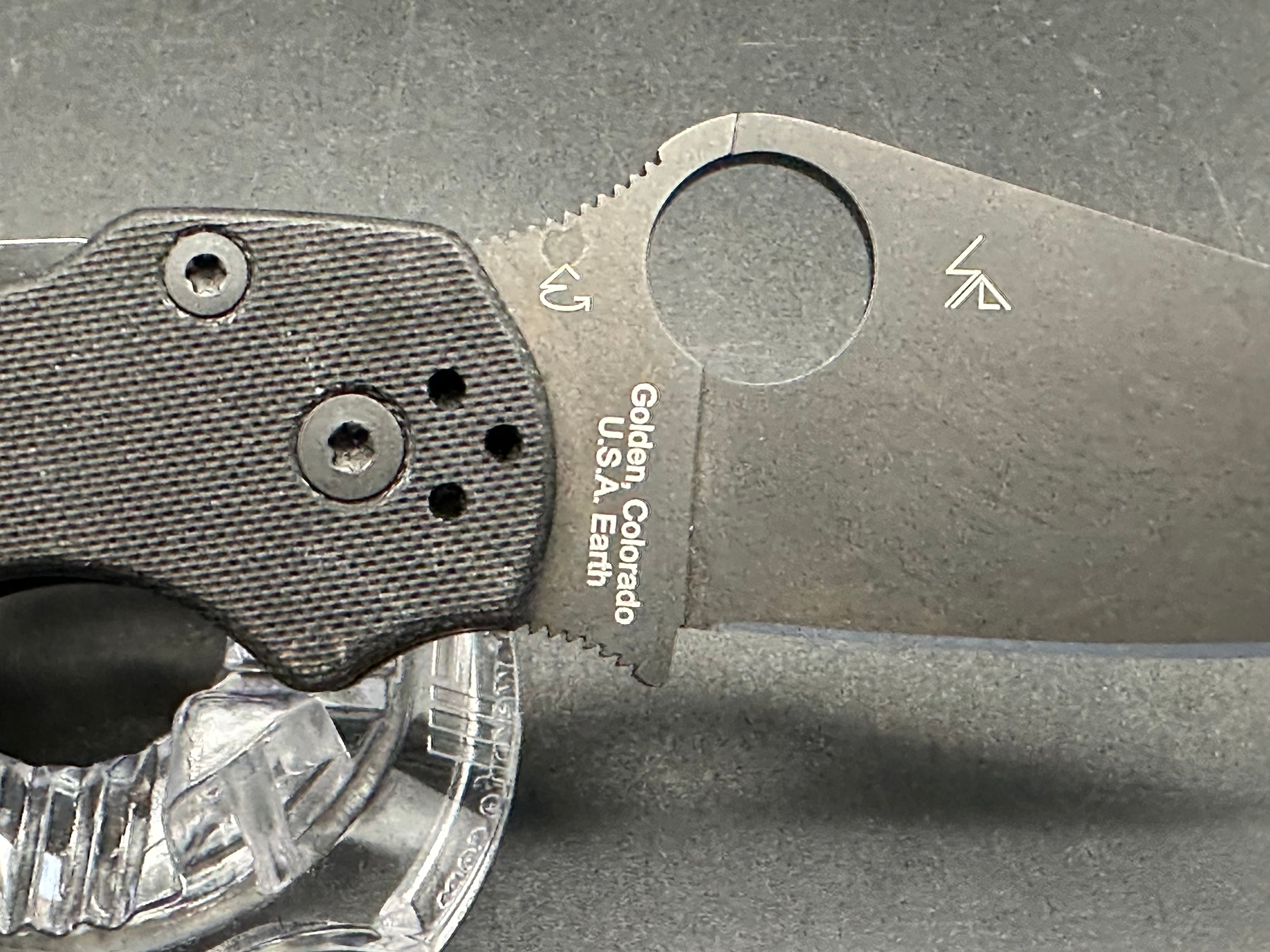 Spyderco Paramilitary 2  G-10 (3.4" S45VN Black)
