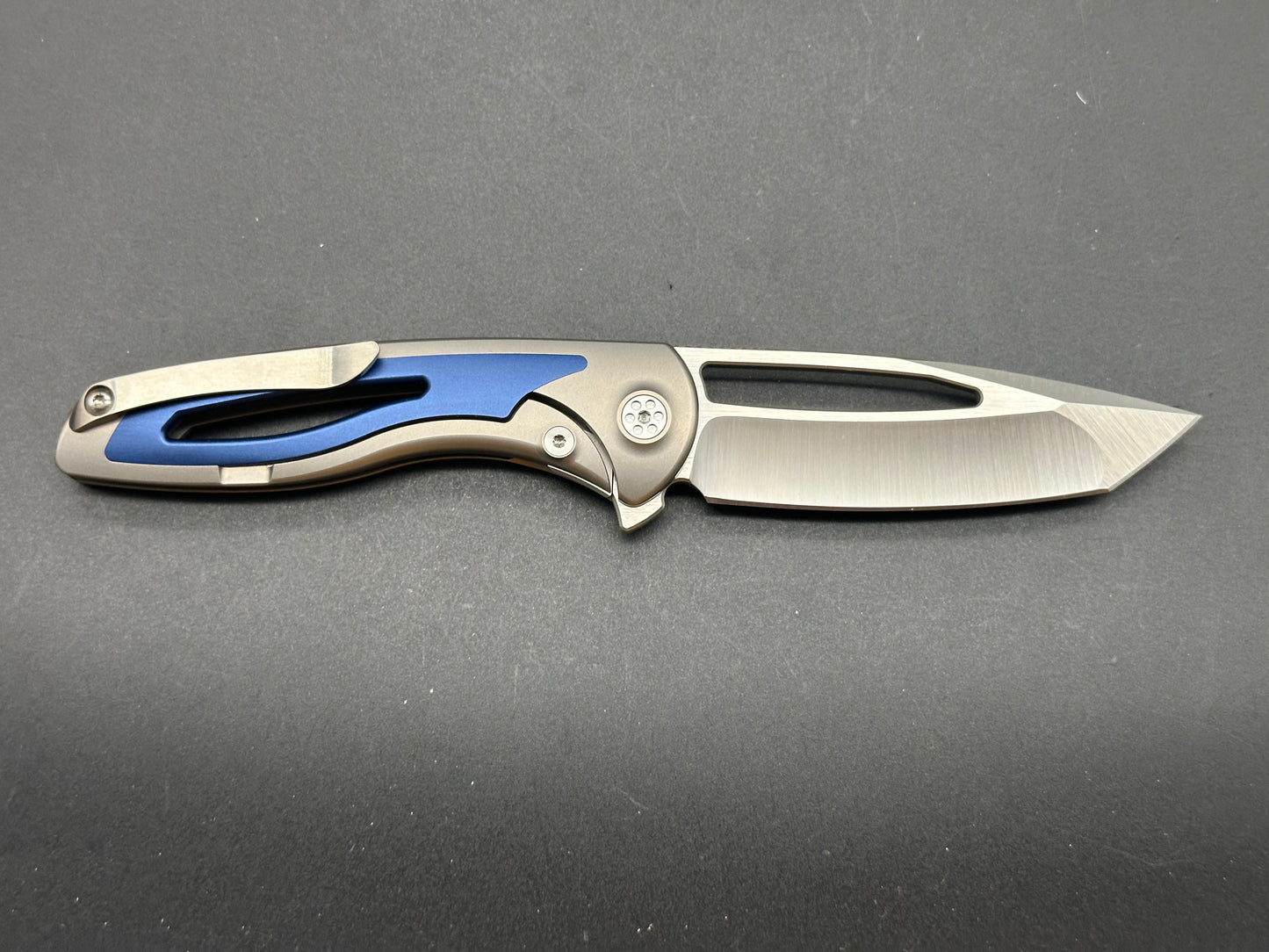 Sharp By Design Apex Titanium handle w/S90V blade