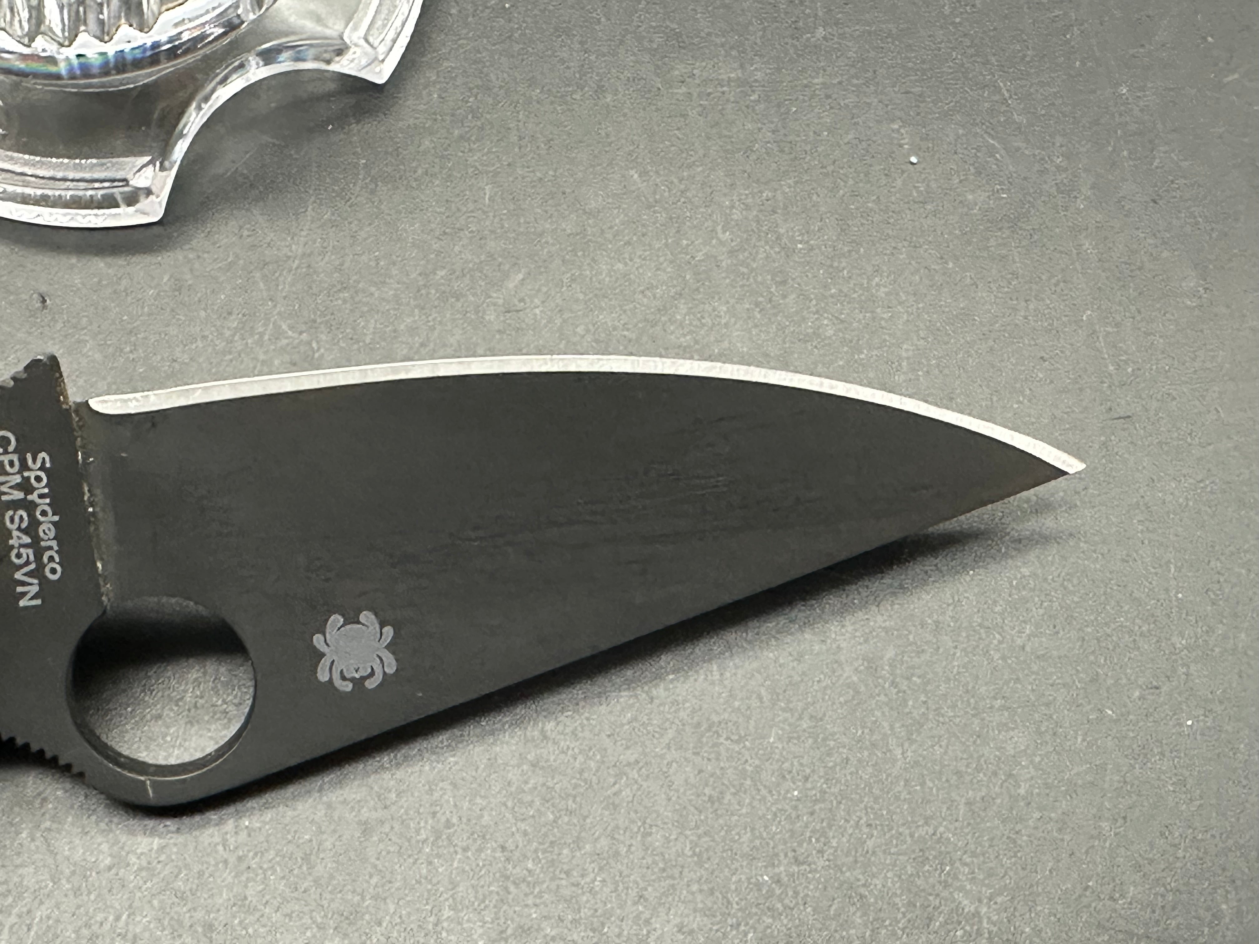 Spyderco Paramilitary 2  G-10 (3.4" S45VN Black)