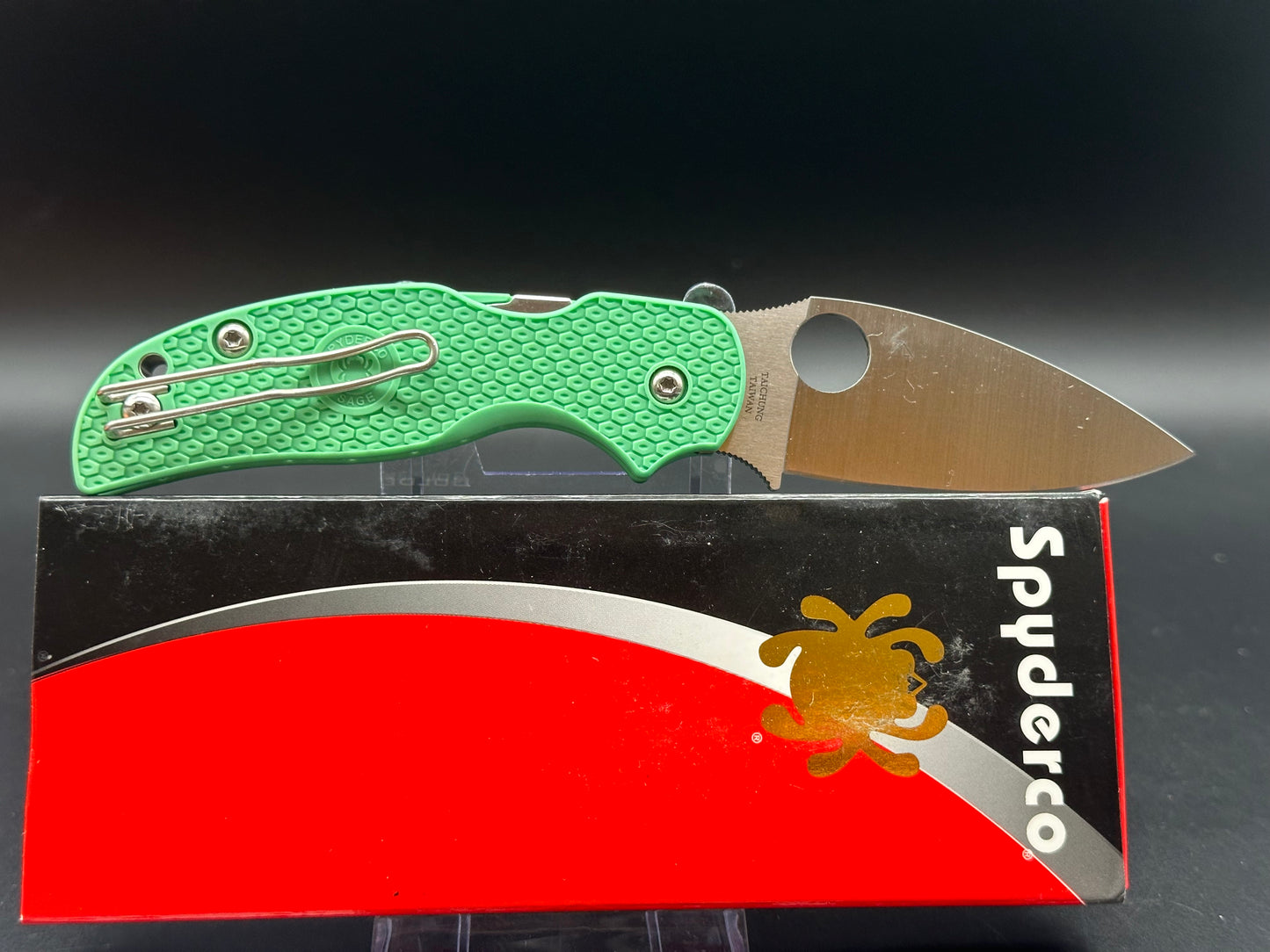 Spyderco Sage 5 Lightweight Compression Lock Knife Mint FRN (3" Satin M4) BHQ