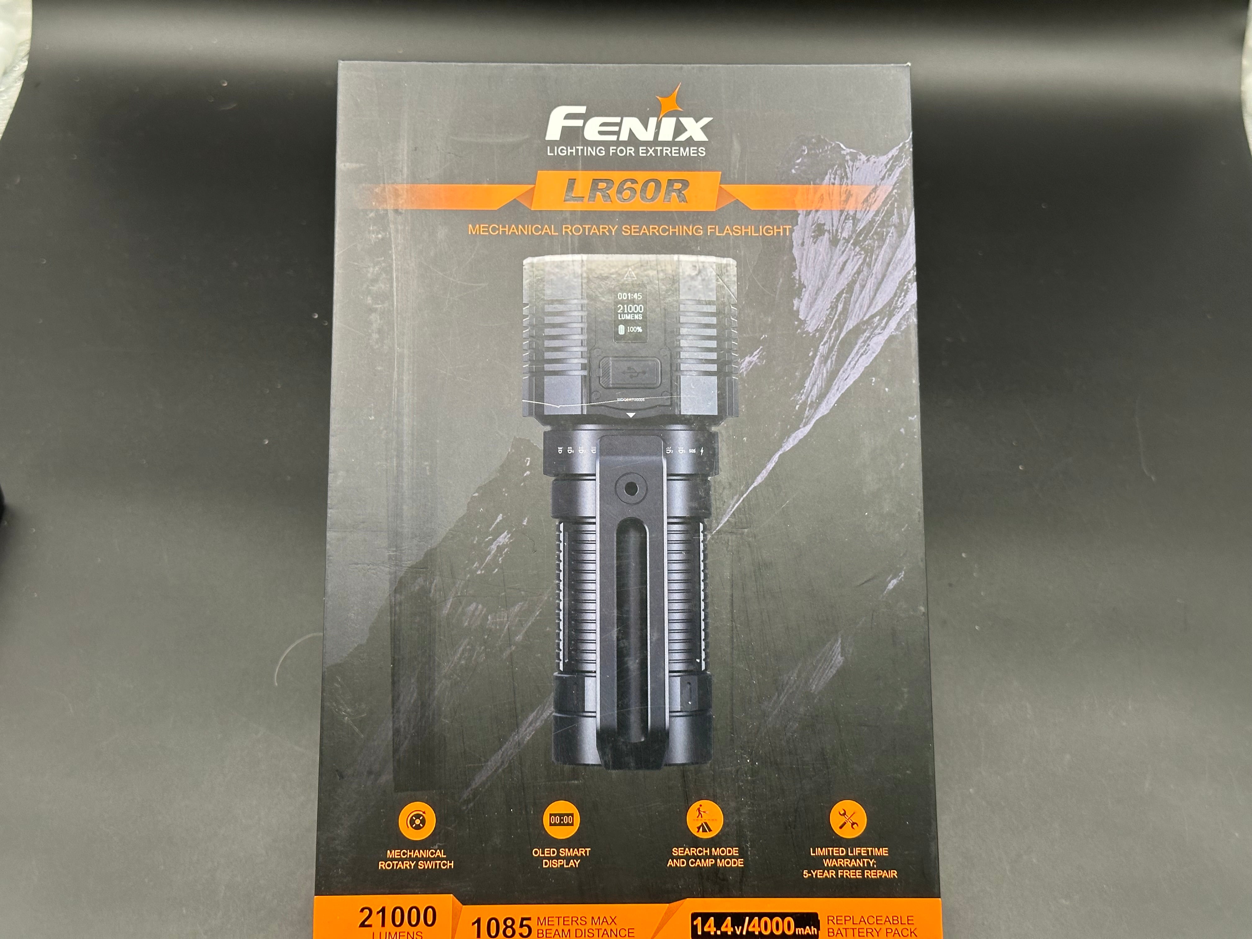 Fenix LR60R 14.4 volt 4000 mah Battery 21000 Lumens