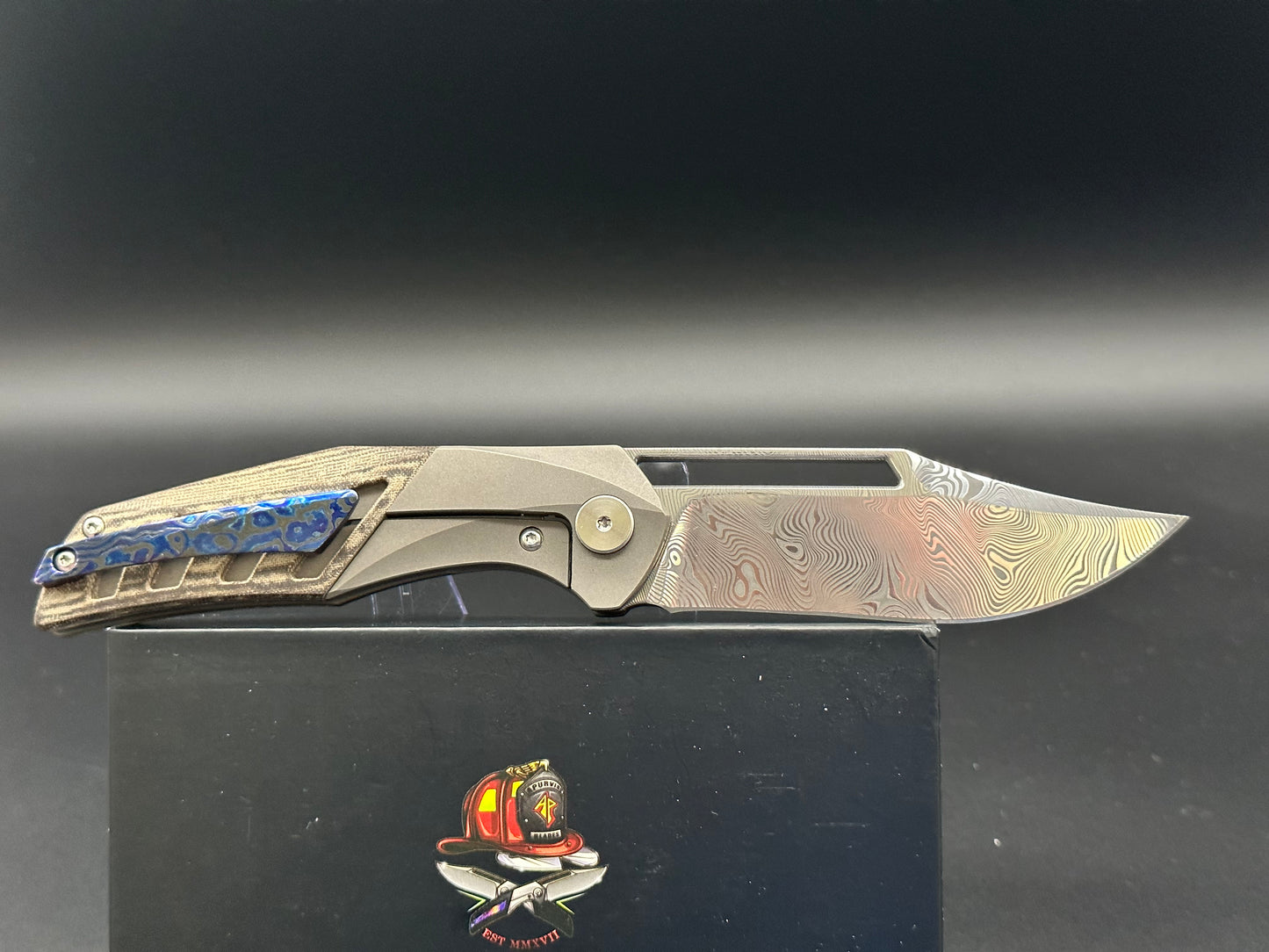 Apurvis Primordial MK3 Damasteel/Timascus only 20 made