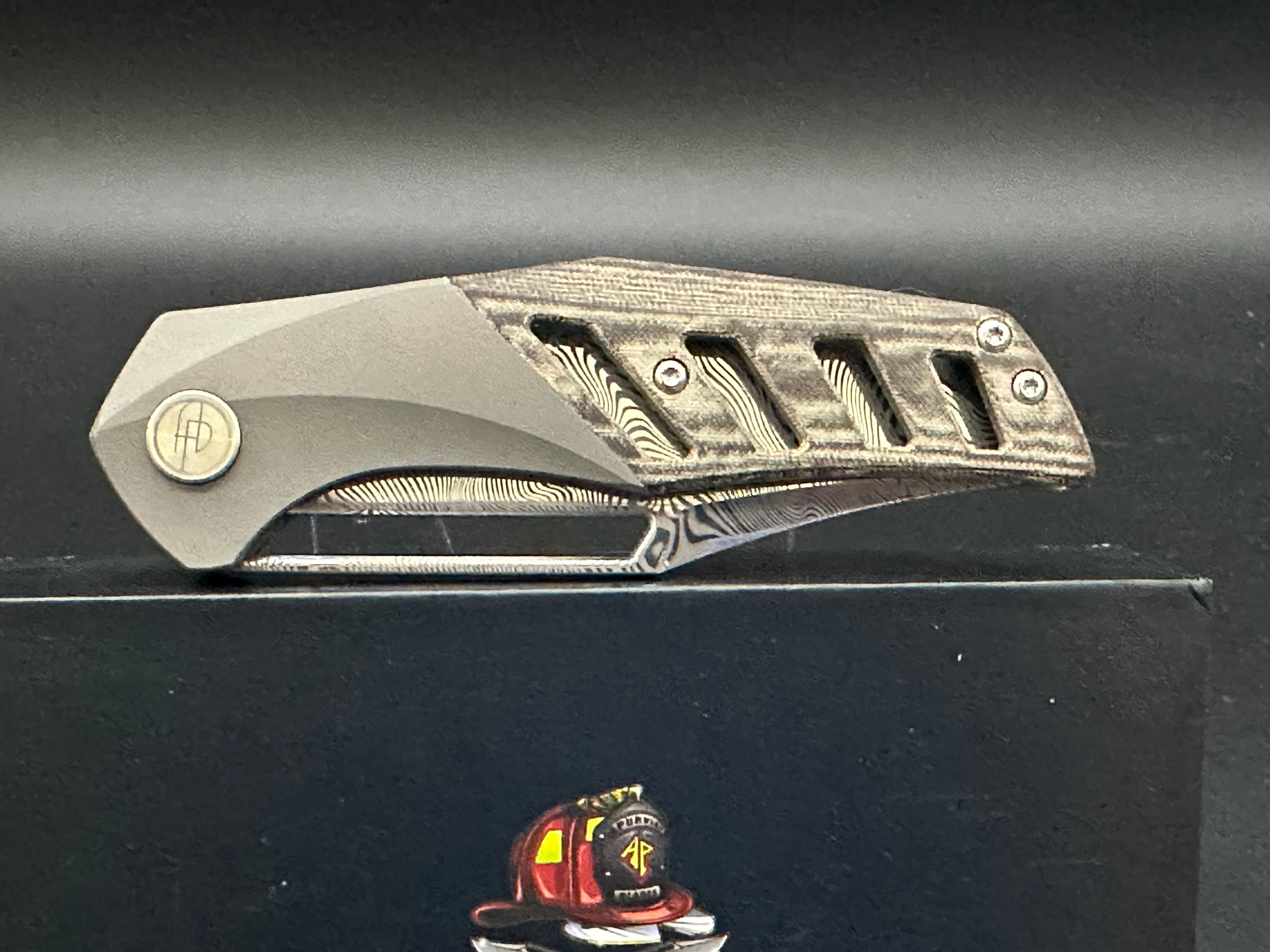 Apurvis Primordial MK3 Damasteel/Timascus only 20 made