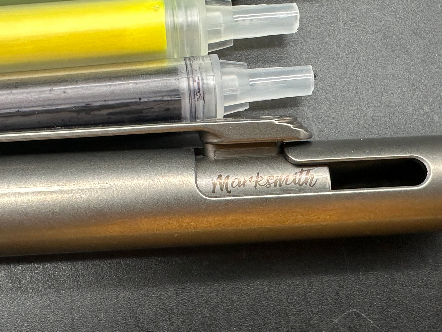 Marksmith titanium bolt highlighter with extras cartridges