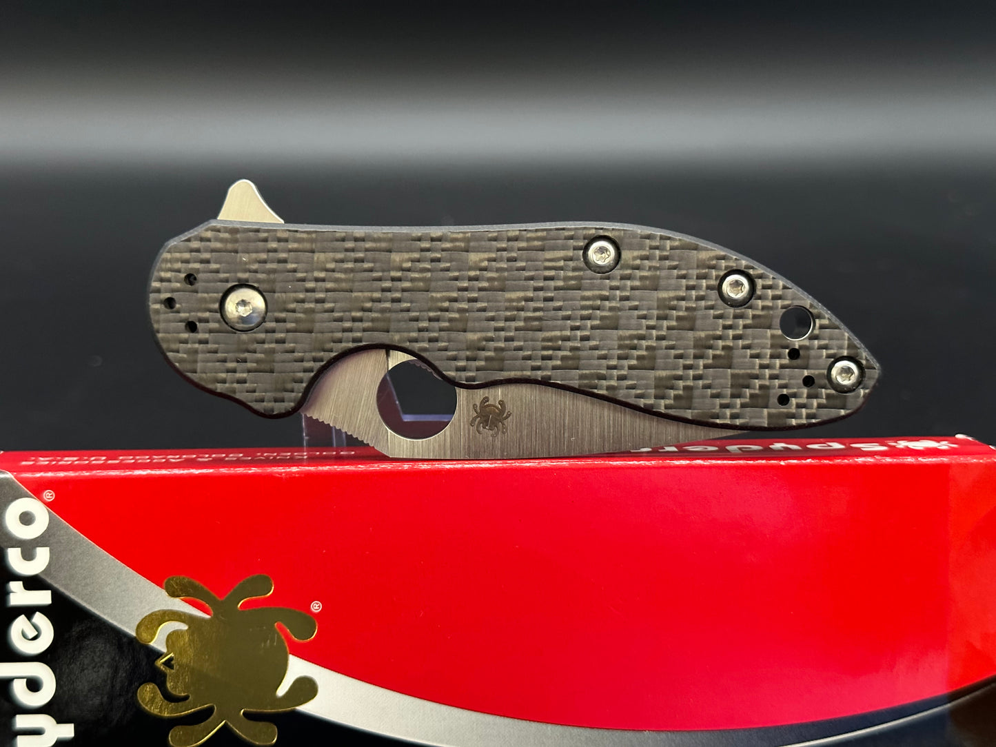 Spyderco Domino Carbon Fiber