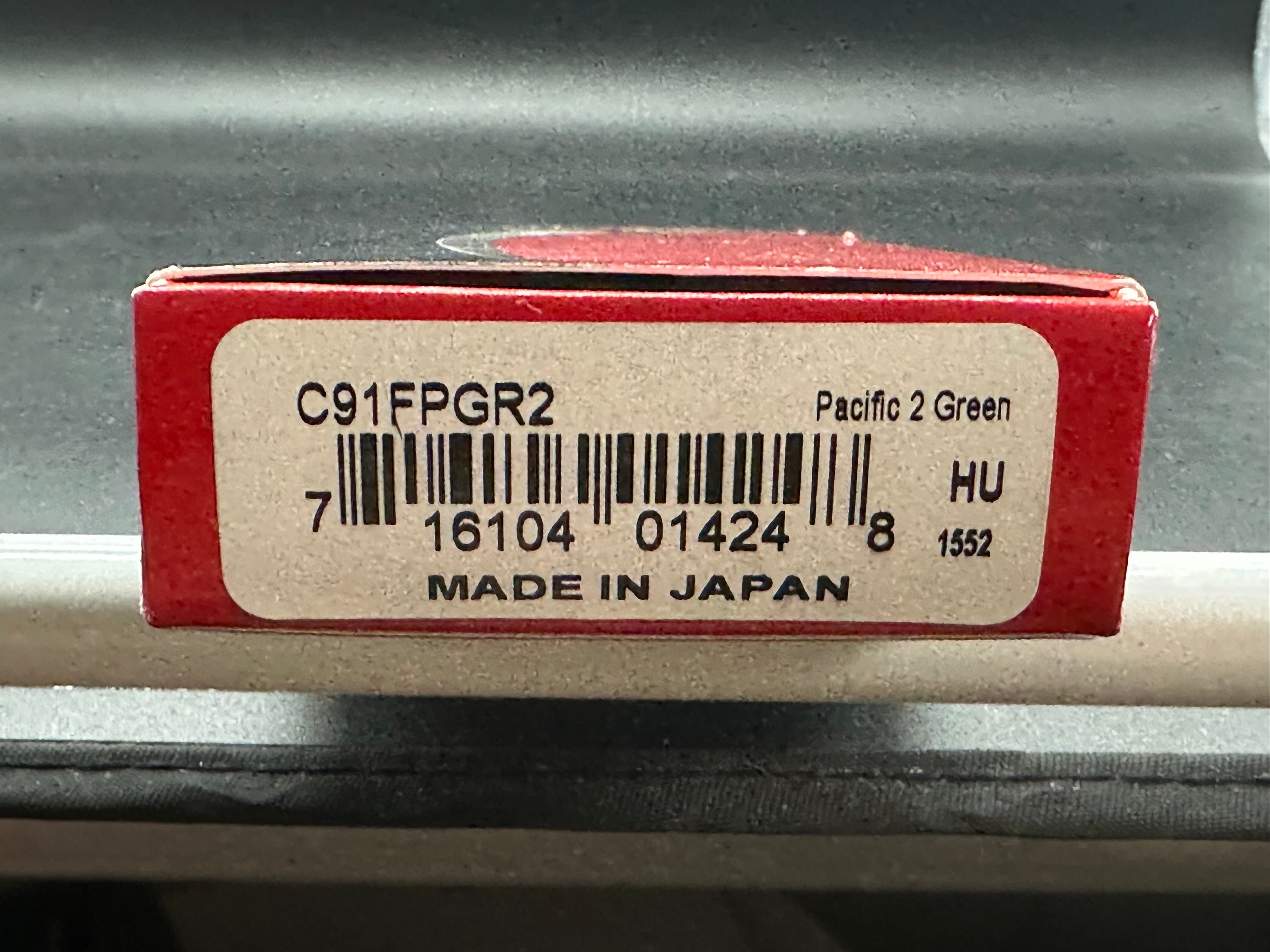 Spyderco Pacific Salt 2 Lockback Knife Green FRN (3.4" Satin LC200N)