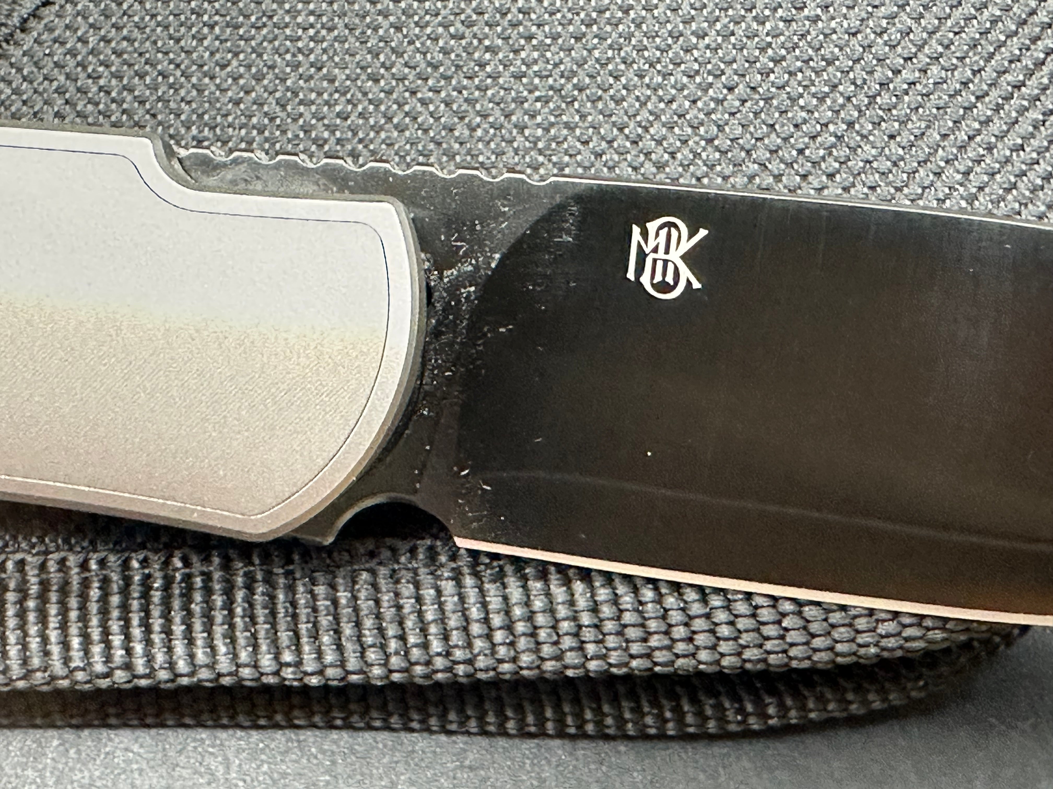 Monterey Bay Knives Futura Black - DLC includes extra scales and hardware