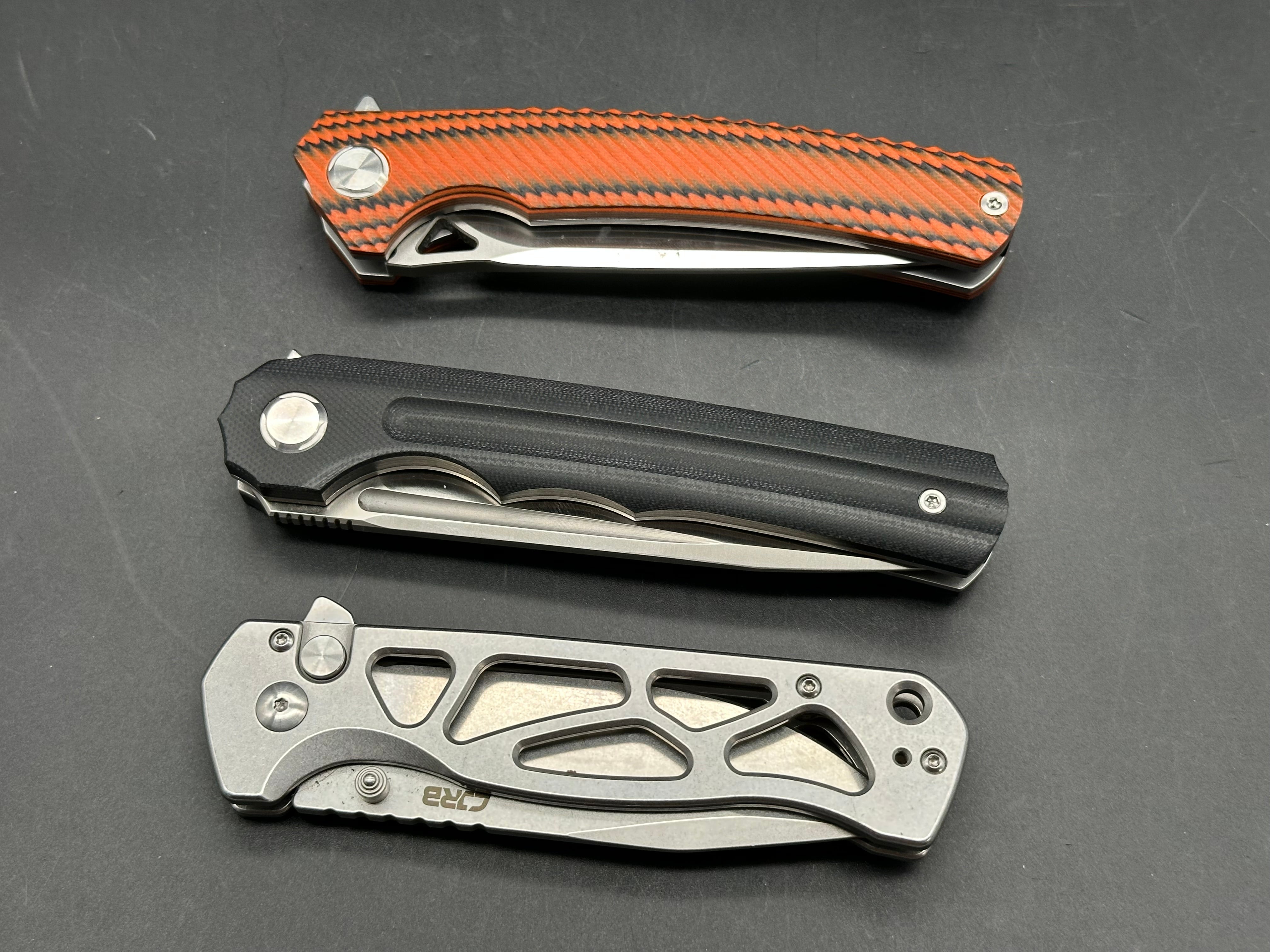 Bundle of 3 knives / CJRB Chord / TwoSun TS89 / TwoSun  TS81