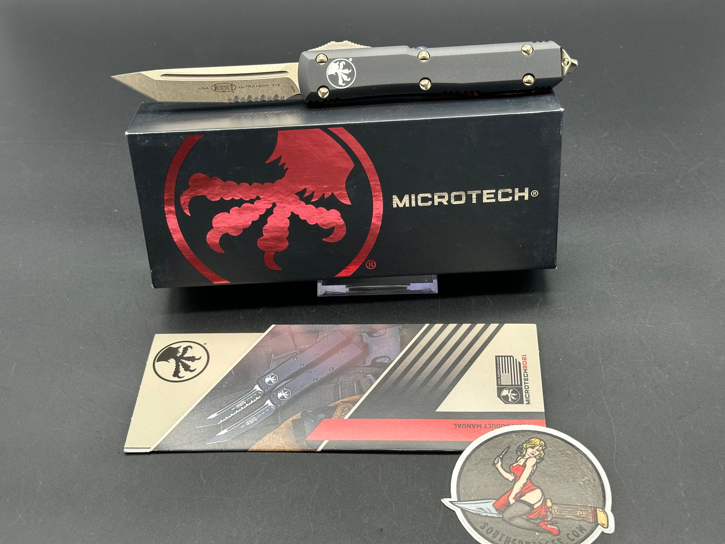 Microtech Ultratech Bronzed Blade/Hardware