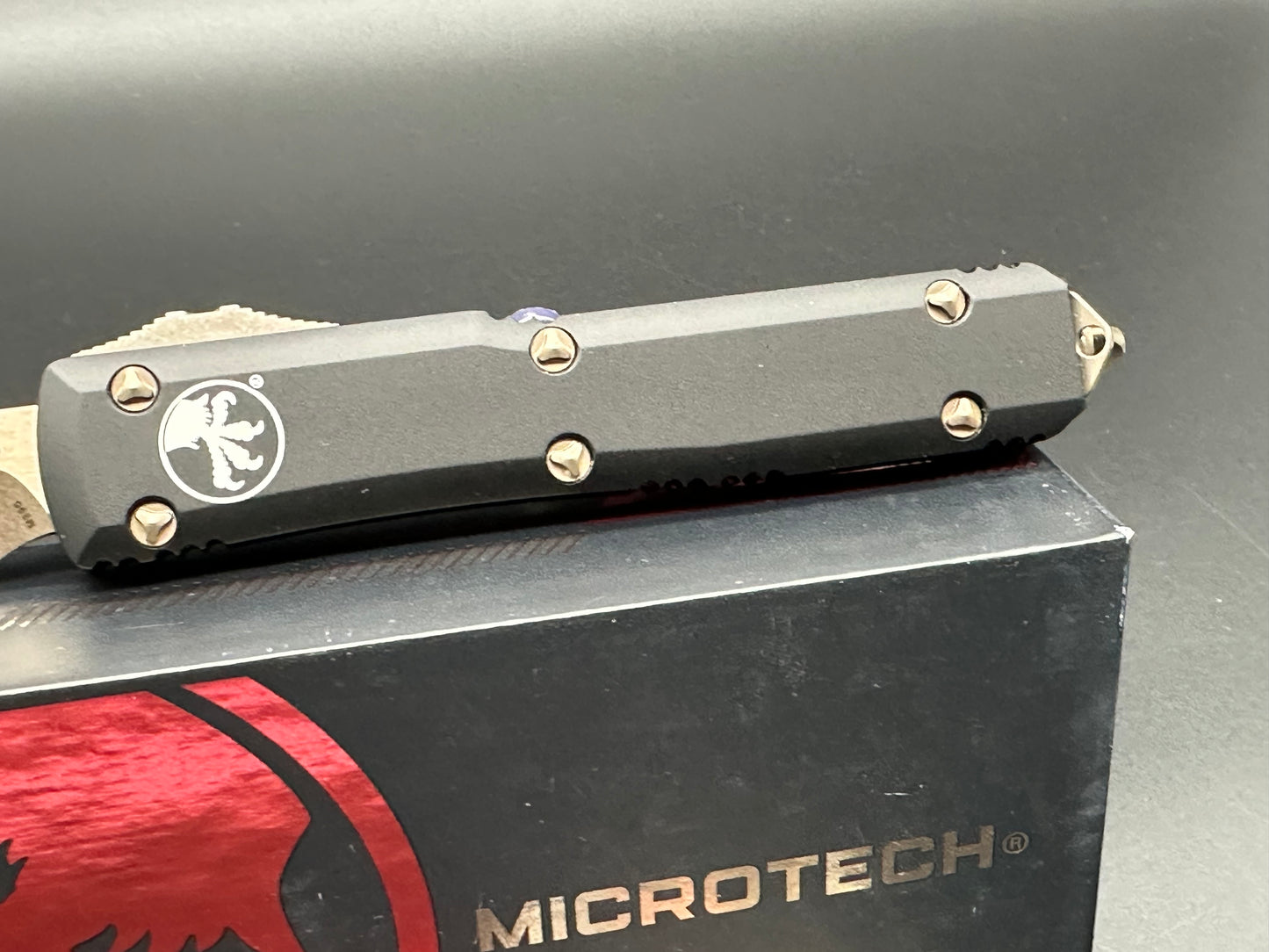 Microtech Ultratech Bronzed Blade/Hardware