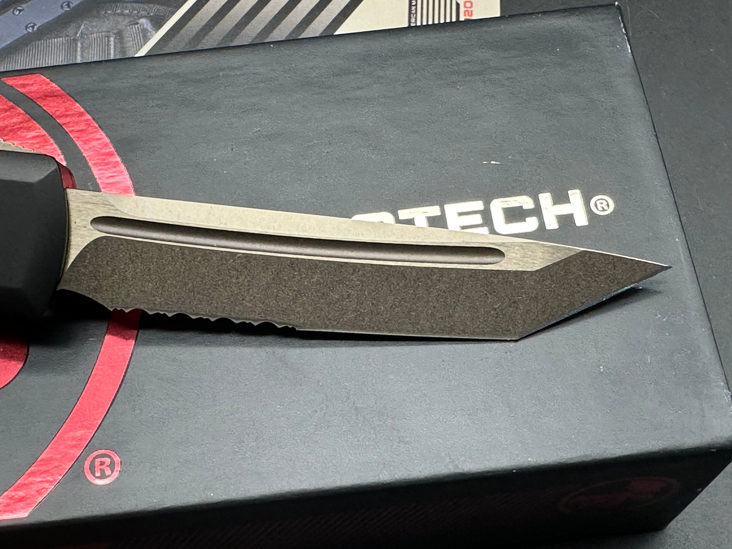 Microtech Ultratech Bronzed Blade/Hardware