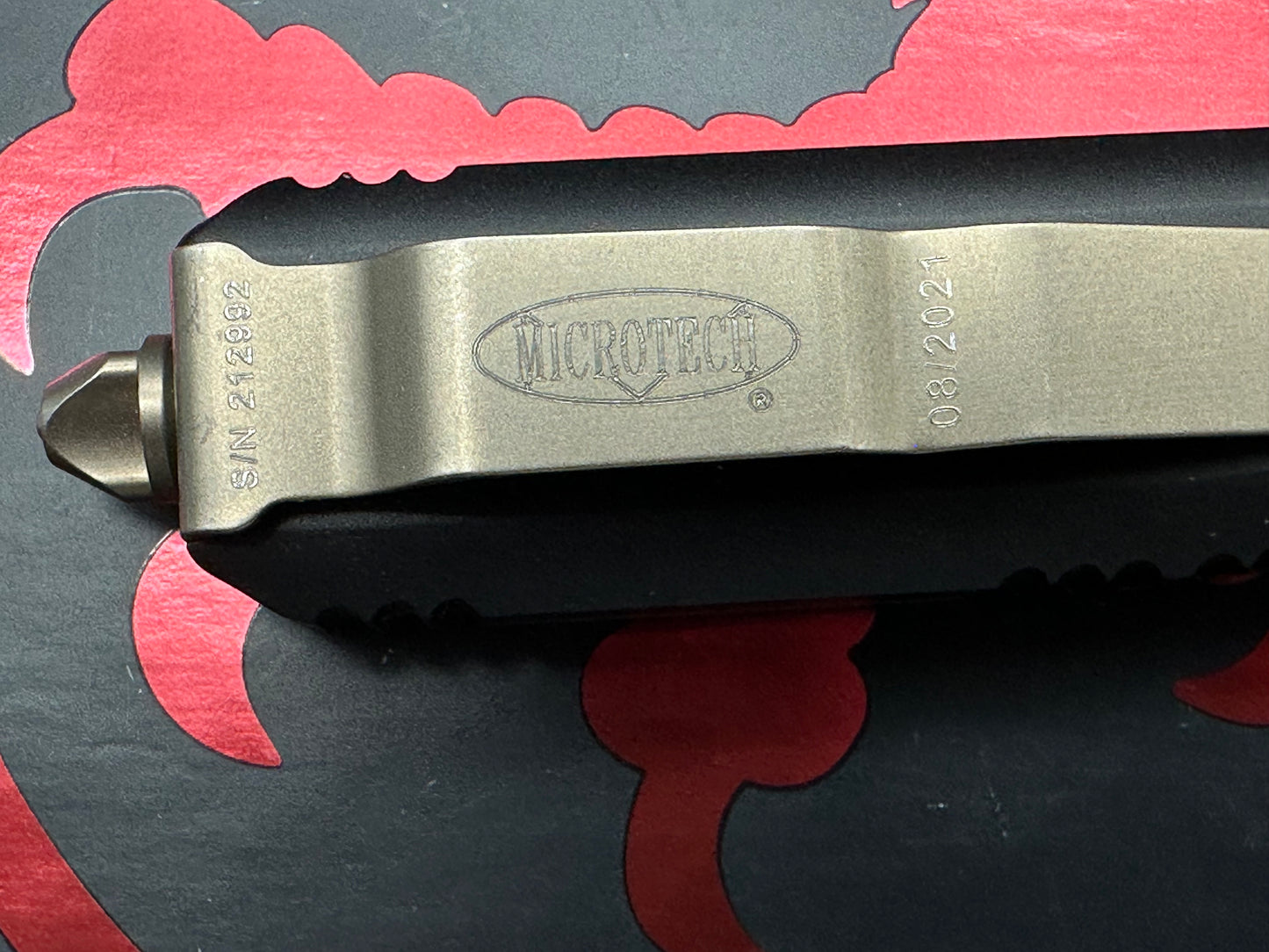 Microtech Ultratech Bronzed Blade/Hardware