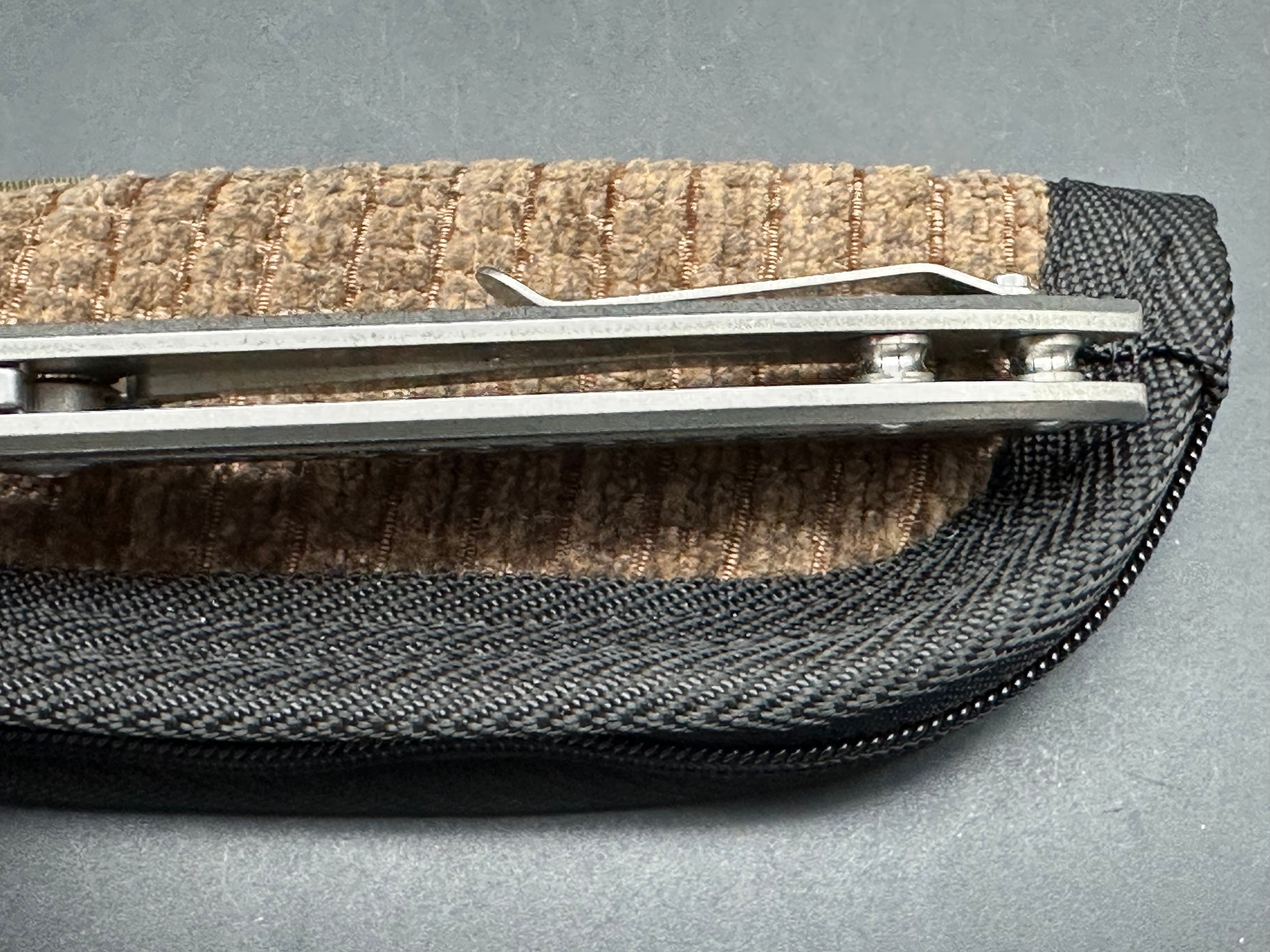 Les George VECP Flipper (Morph Pattern), Stonewashed CTS-204P Blade