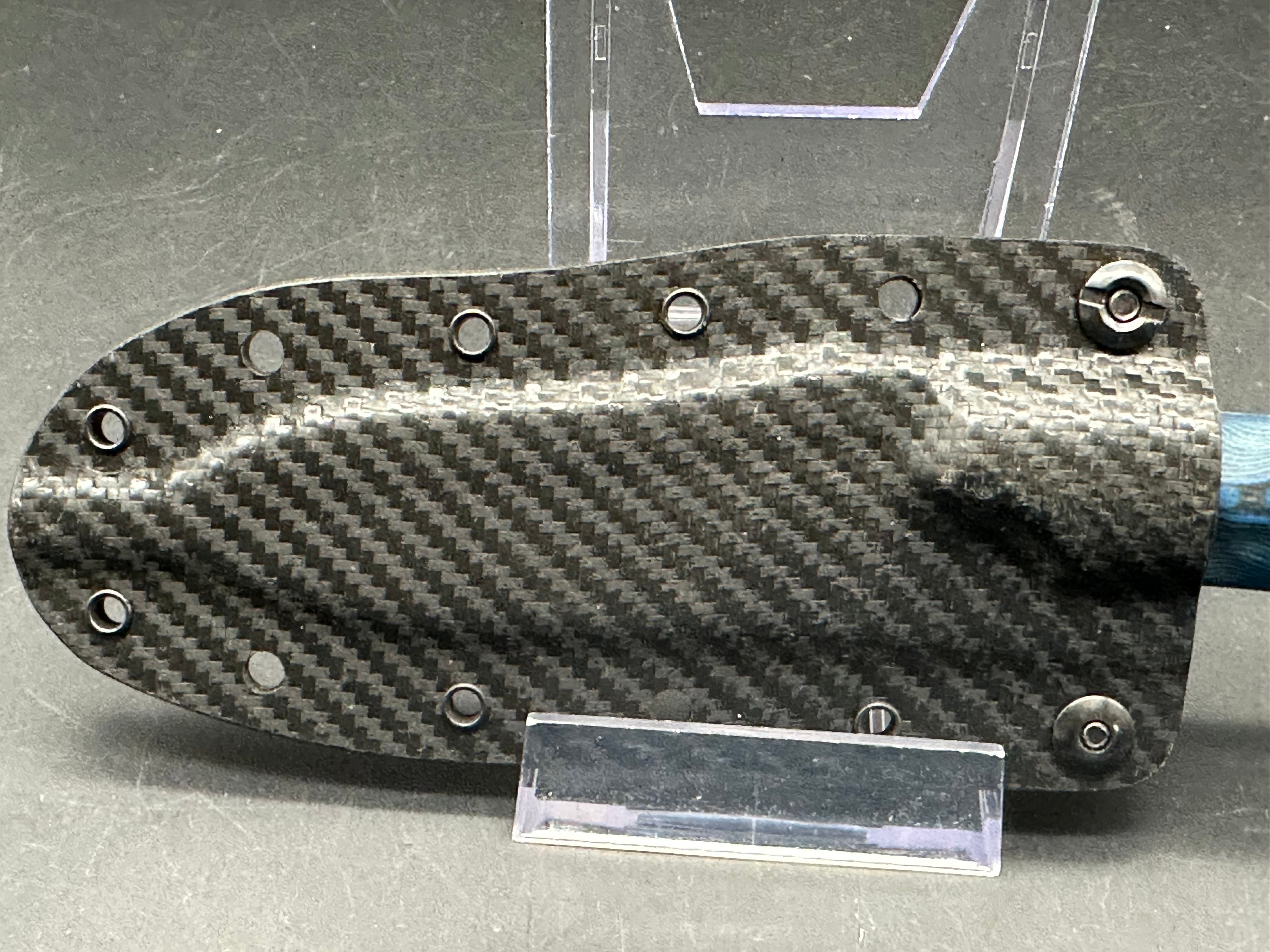 Dawson Knives Harvester blue G10 handle w/ Magnacut blade