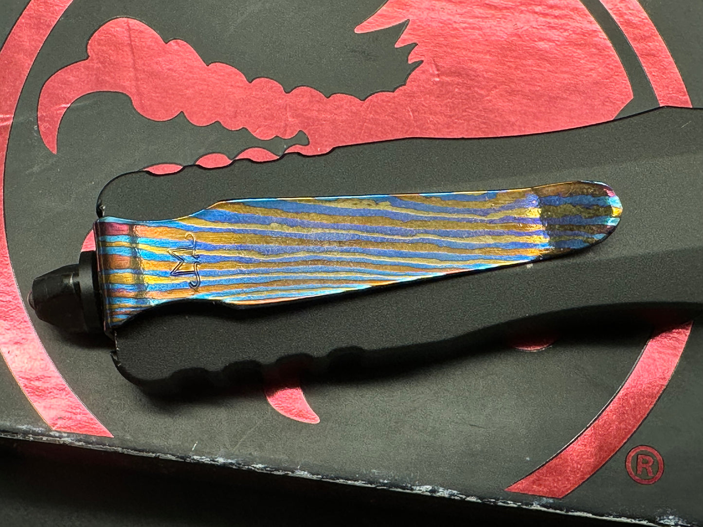 Microtech Dirac Delta w/optional Timascus clip