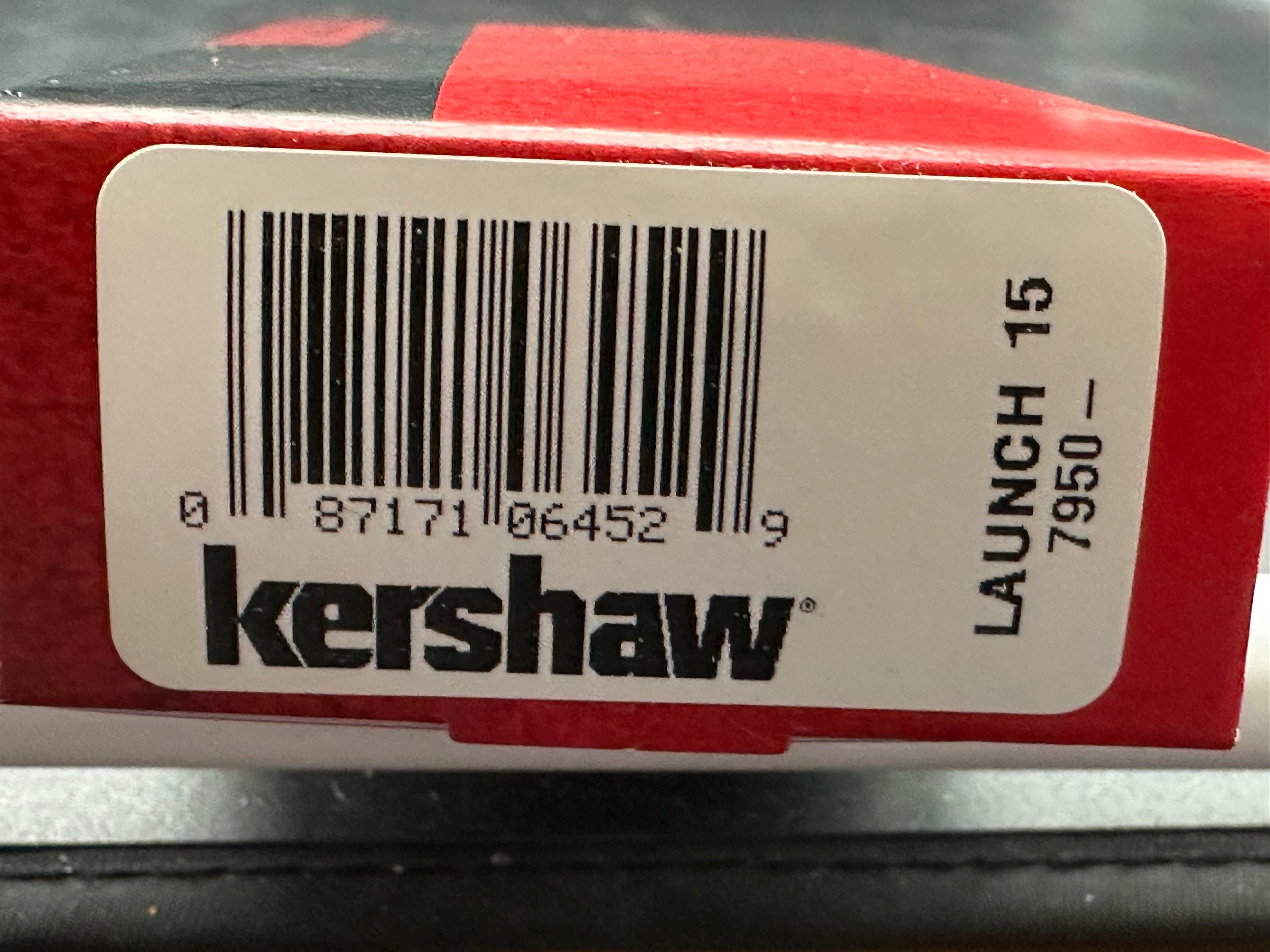 Kershaw Launch 15 Auto Black Stonewash Magnacut Black Aluminum / Micarta