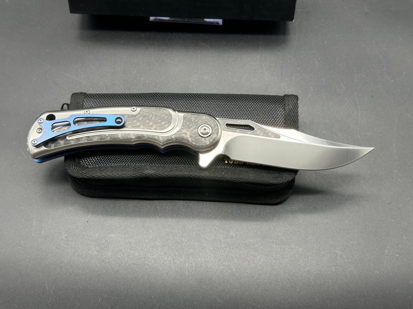 Todd Begg War Junkie Titanium, Carbon Fiber, S35VN