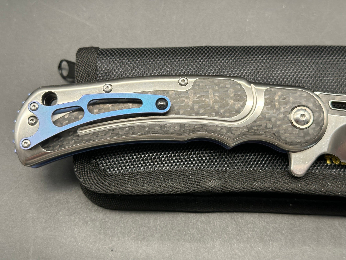 Todd Begg War Junkie Titanium, Carbon Fiber, S35VN