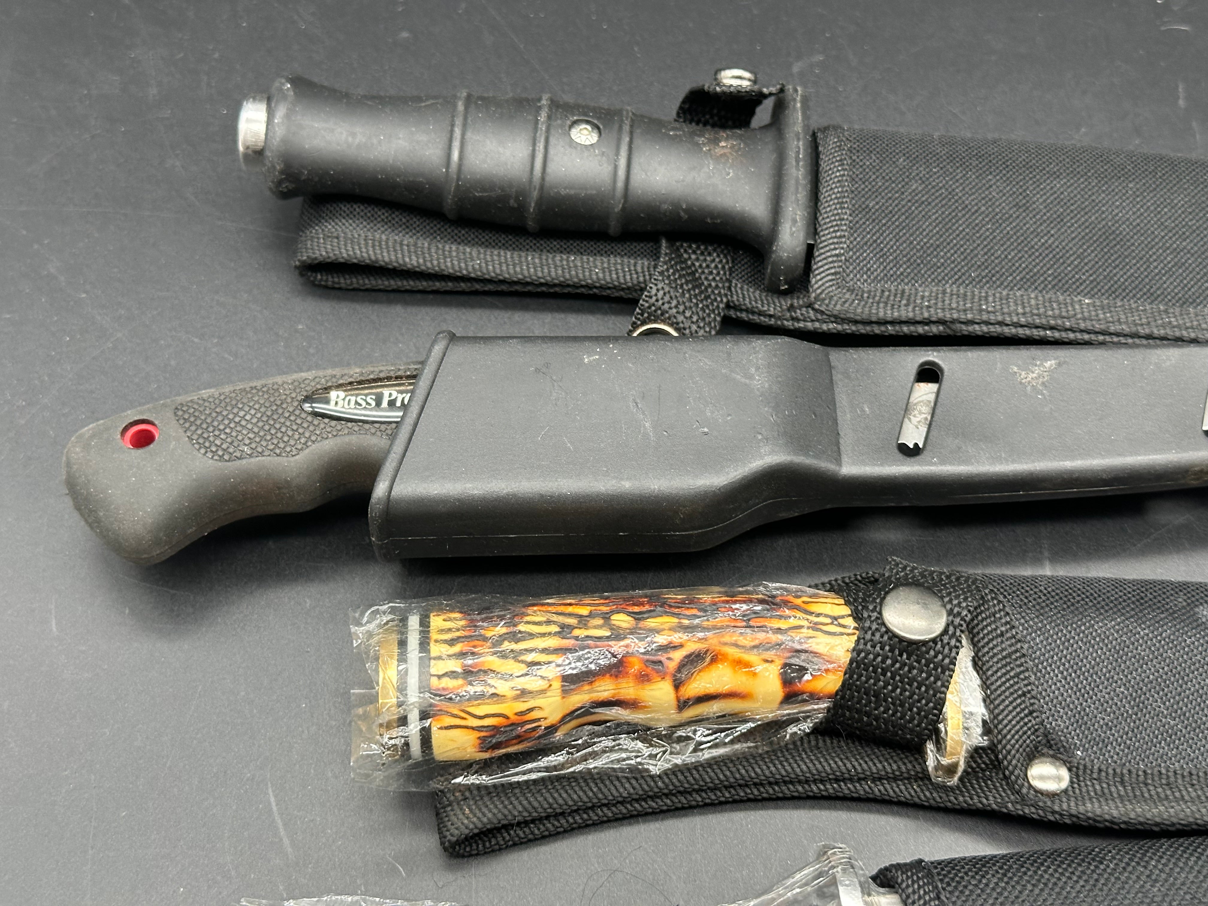 6 Knife Bundle various fixed blades