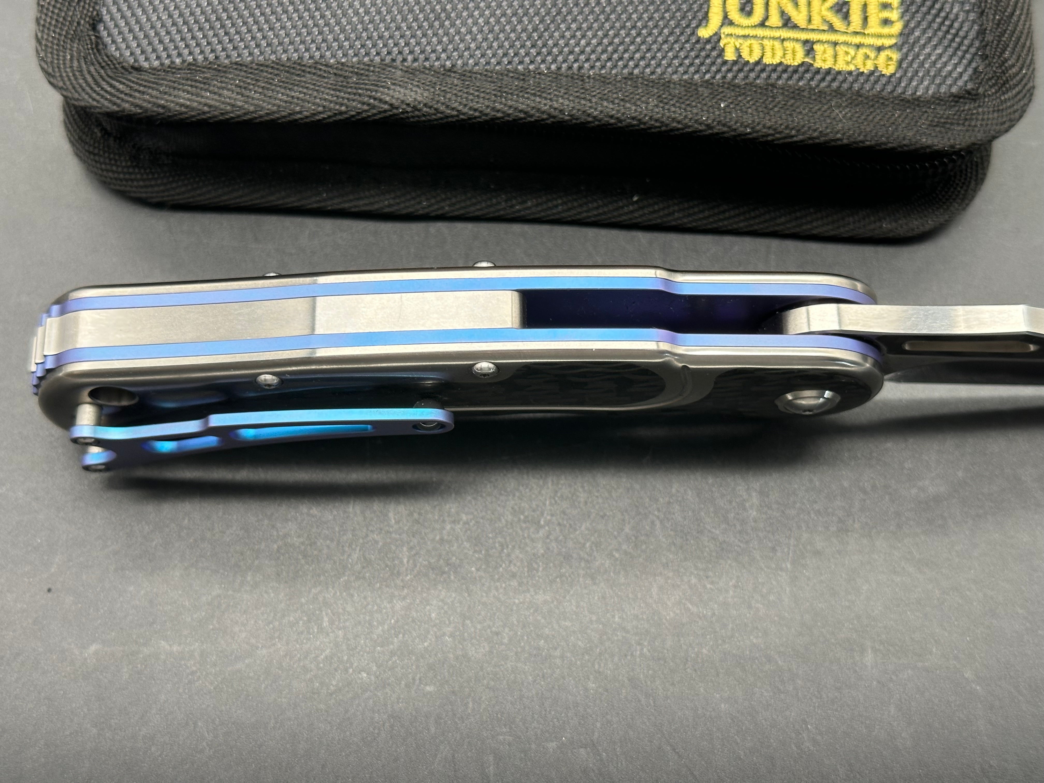 Todd Begg War Junkie Titanium, Carbon Fiber, S35VN