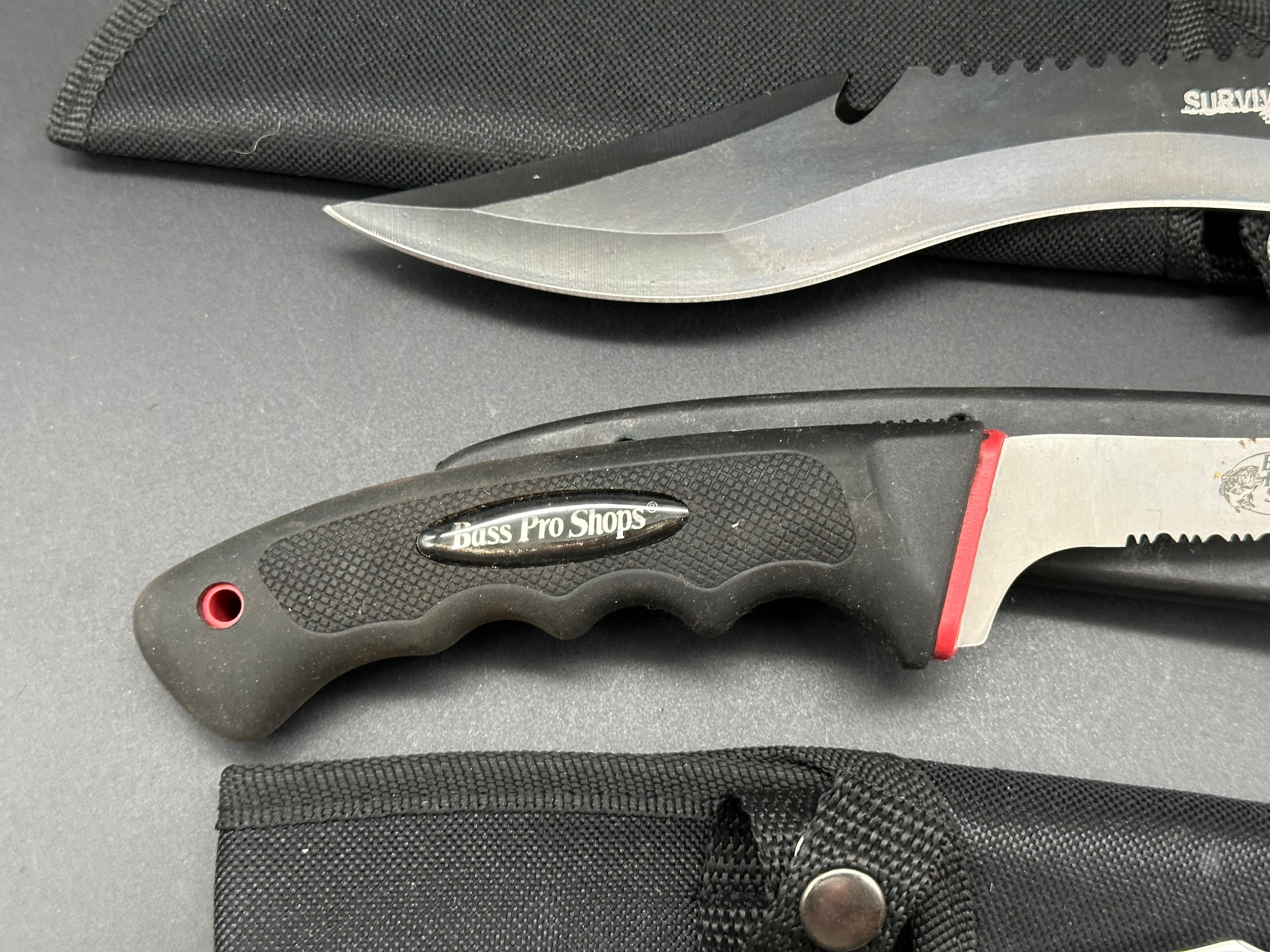 6 Knife Bundle various fixed blades