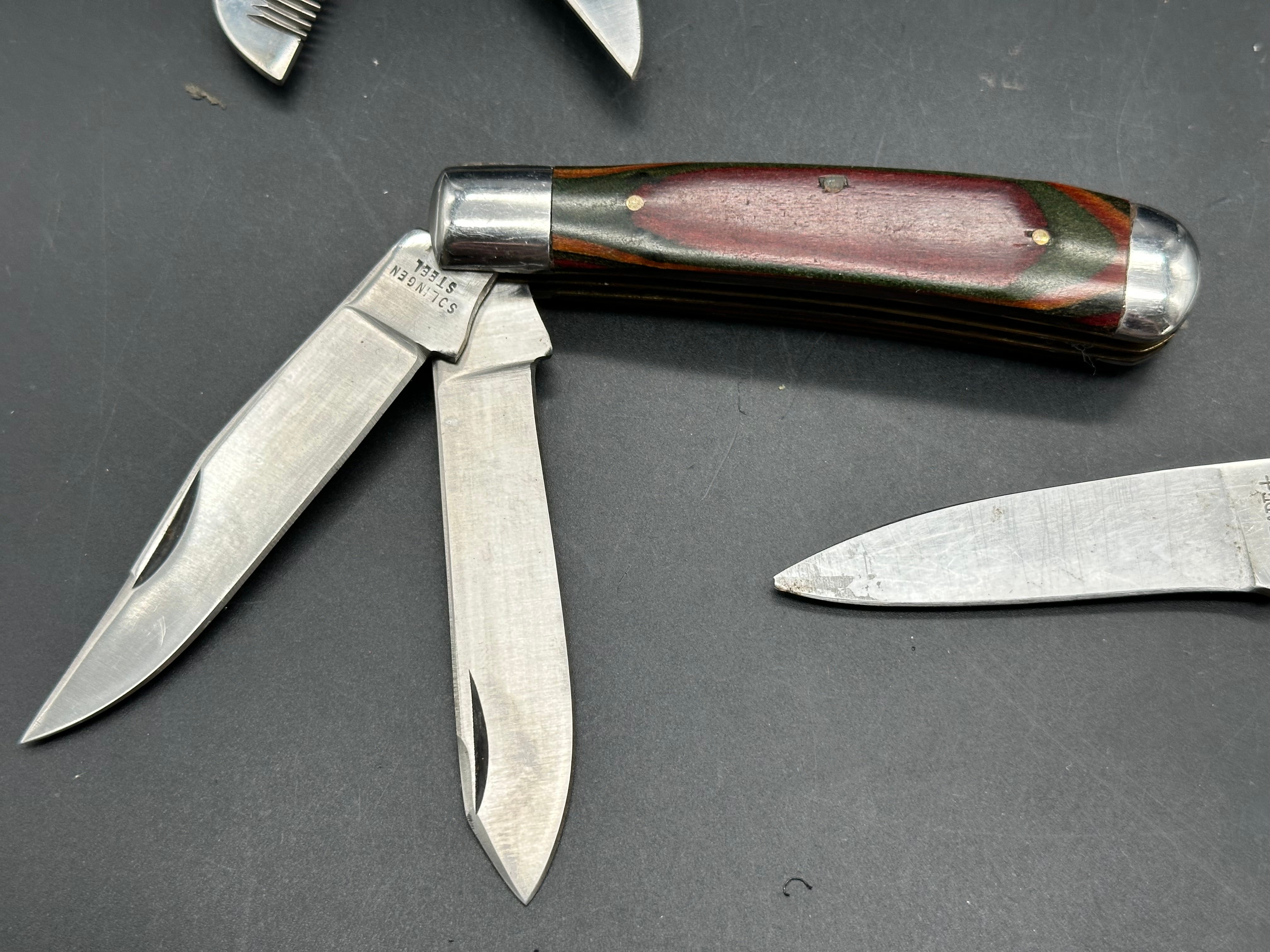 6 knife bundle folding knives