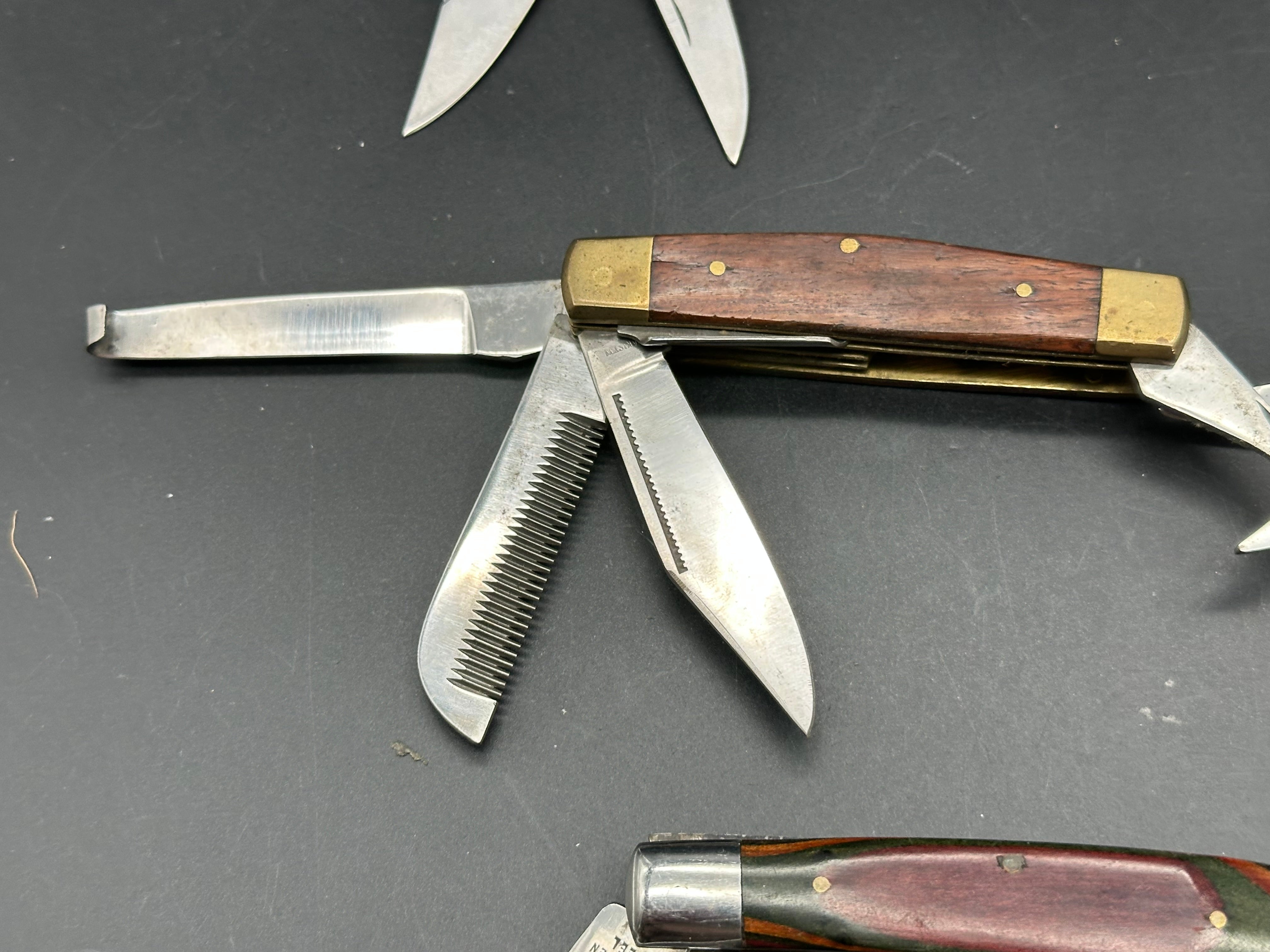 6 knife bundle folding knives