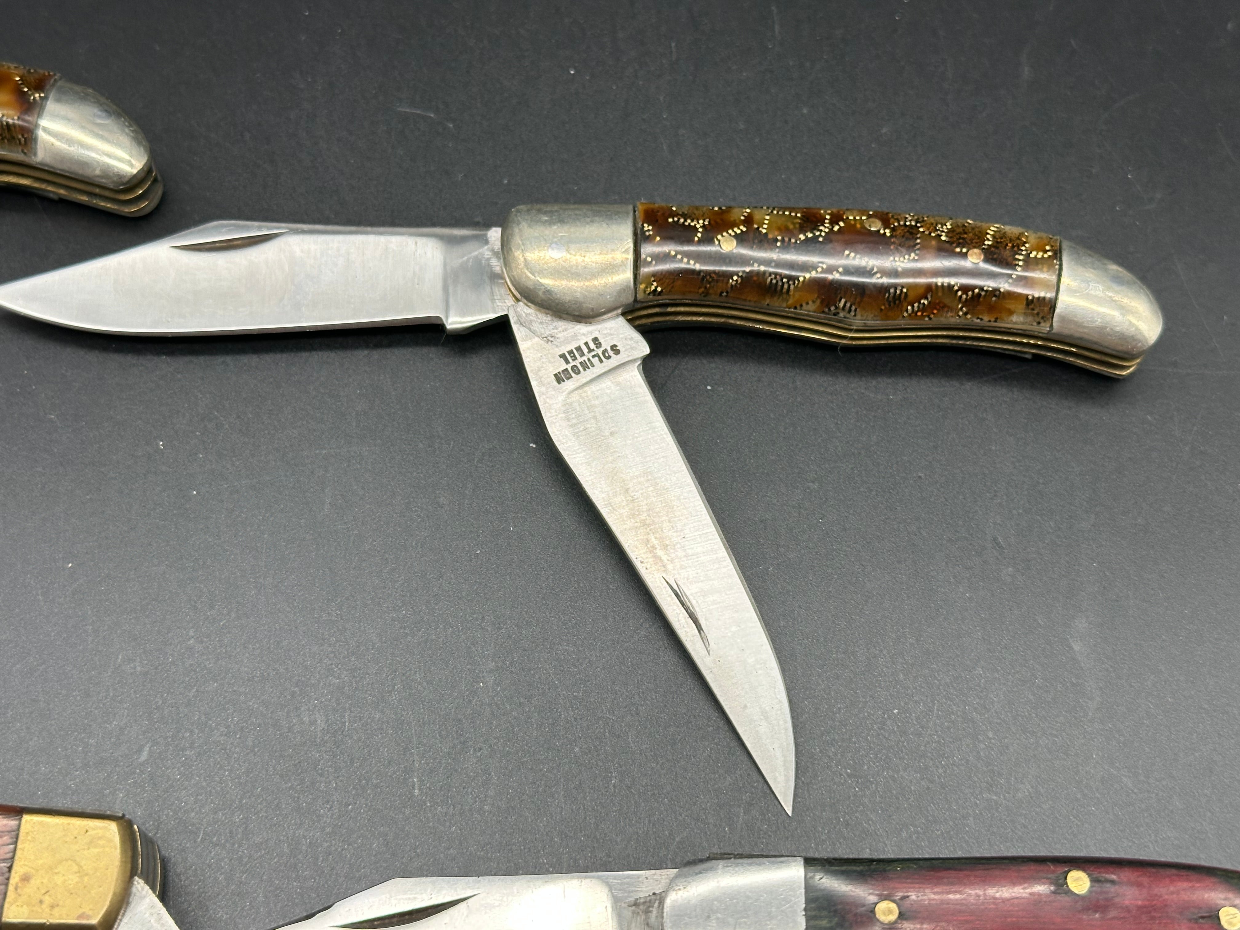6 knife bundle folding knives