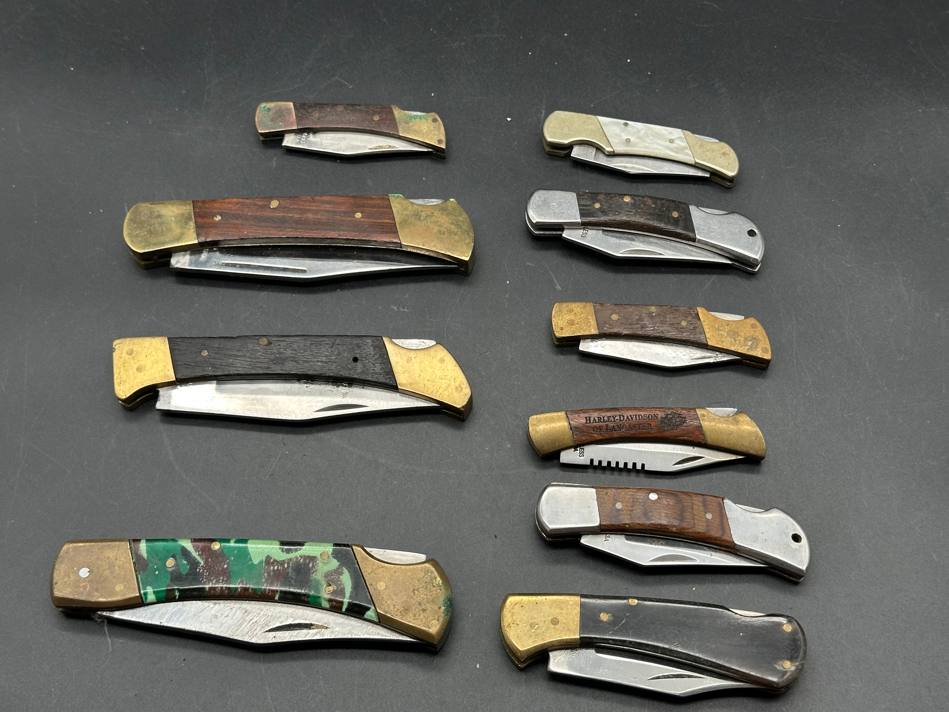 10 folding knife bundle