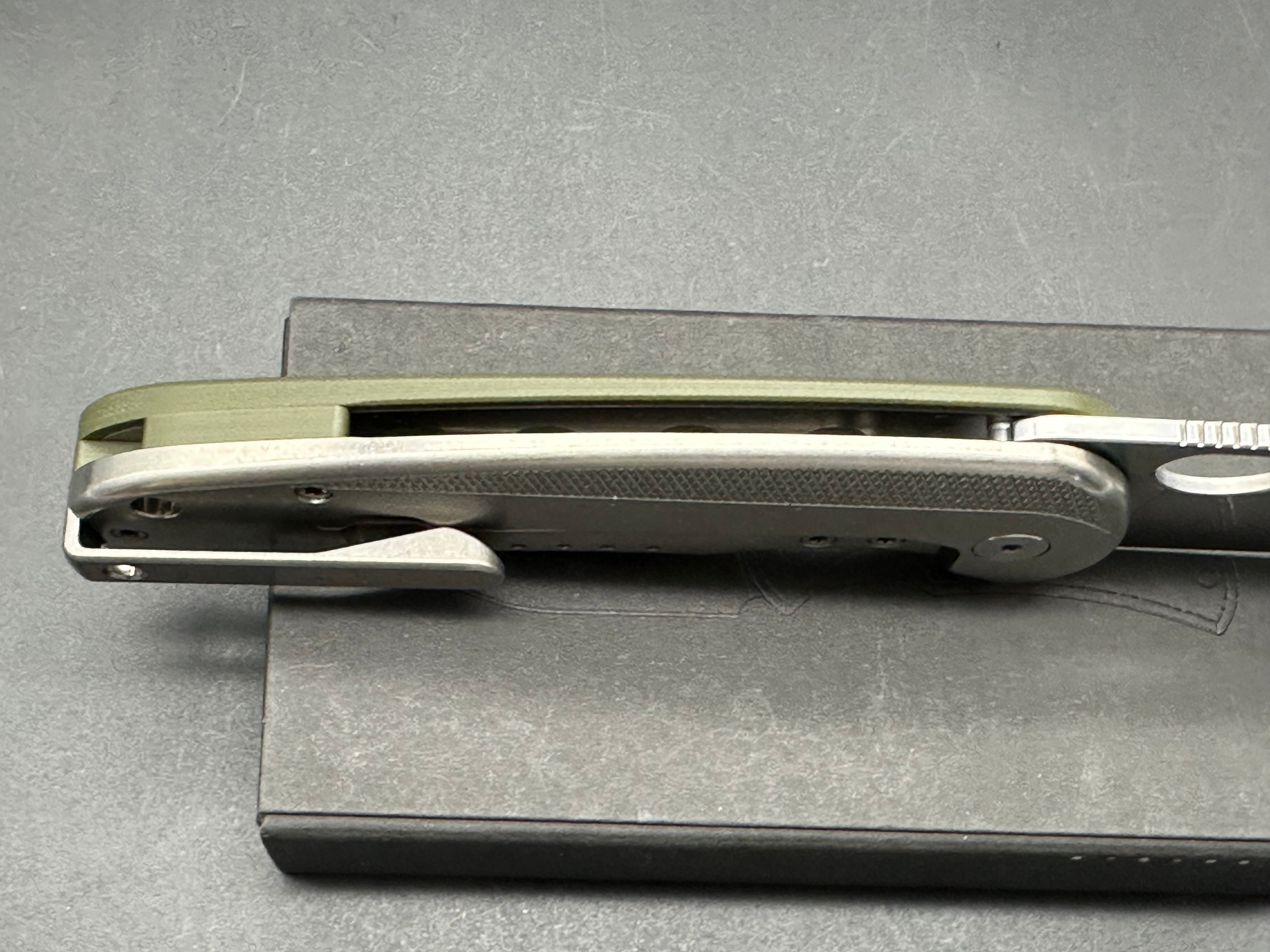 Quiet Carry The Drift LC Green Micarta LC200N