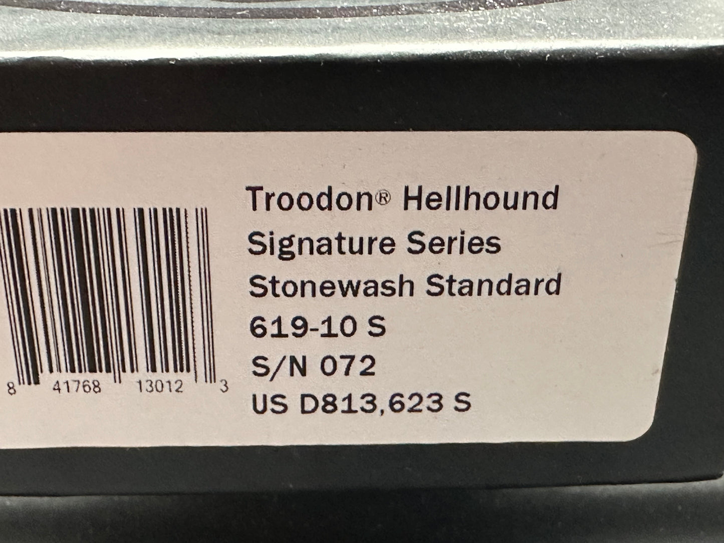 Microtech Troodon Hellhound Signature Series