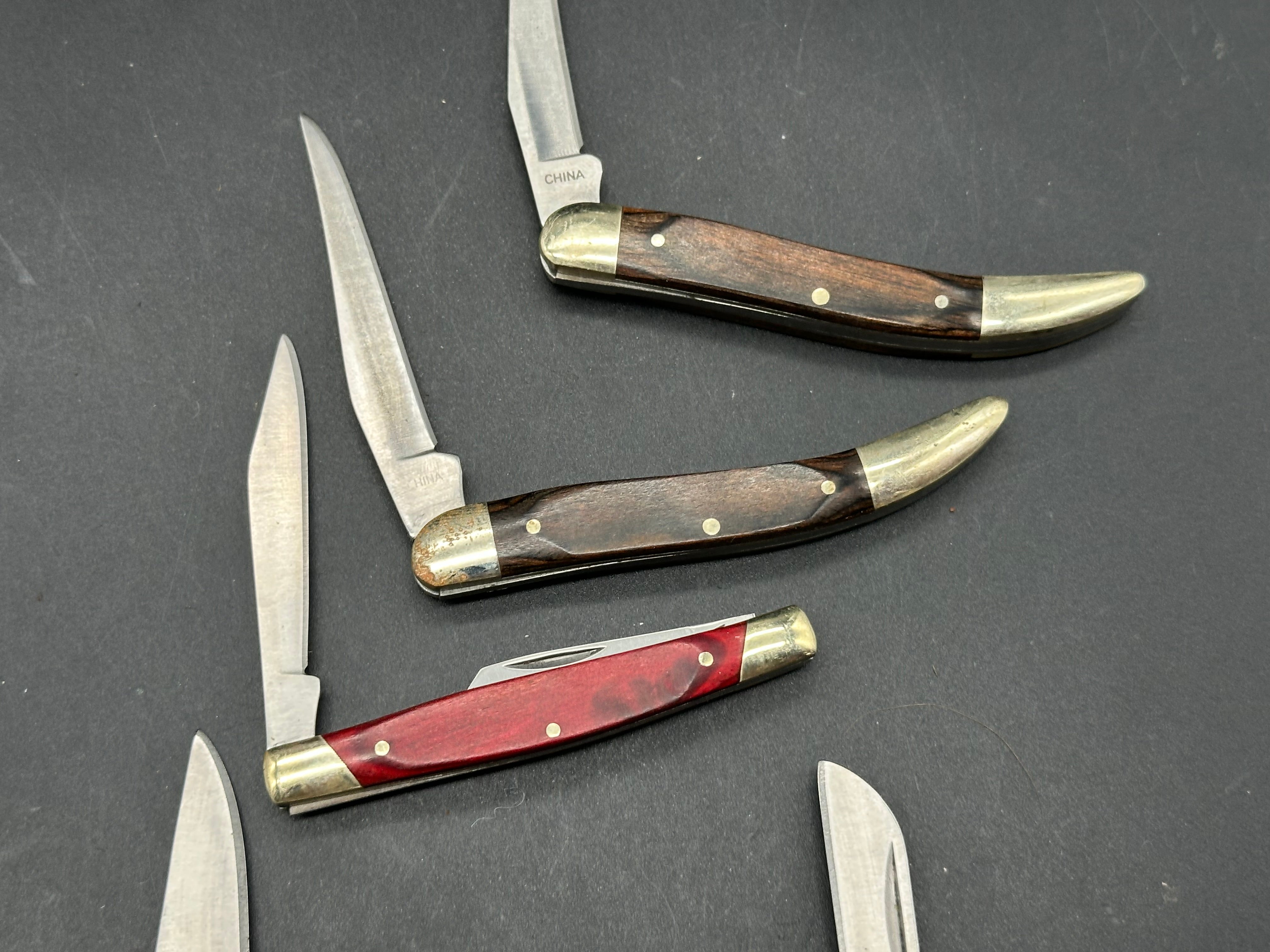 8 knife bundle Buck knives
