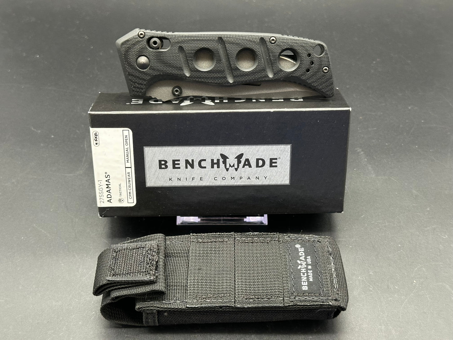 Benchmade Adamas - Manual Open CPM-Cruwear (275SGY-1)