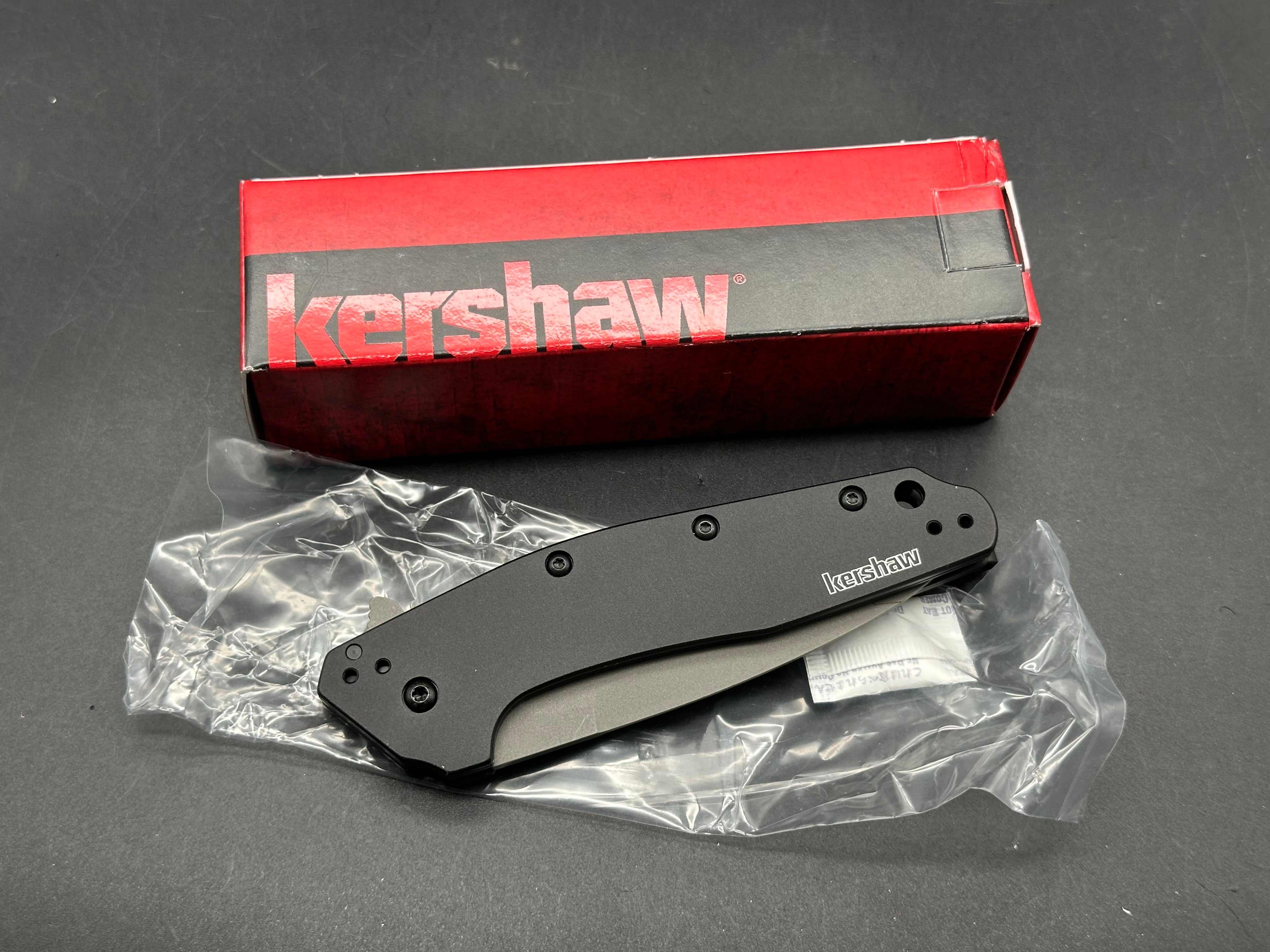 Kershaw Dividend Assisted Opening Knife Black (3" Composite)